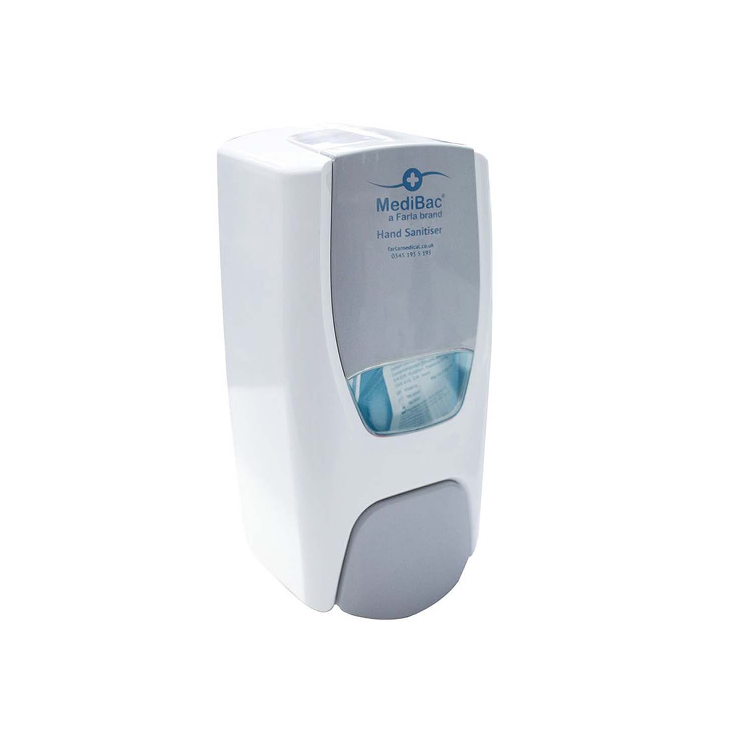 MediBac Dispenser | Manual | 1L | White (1)