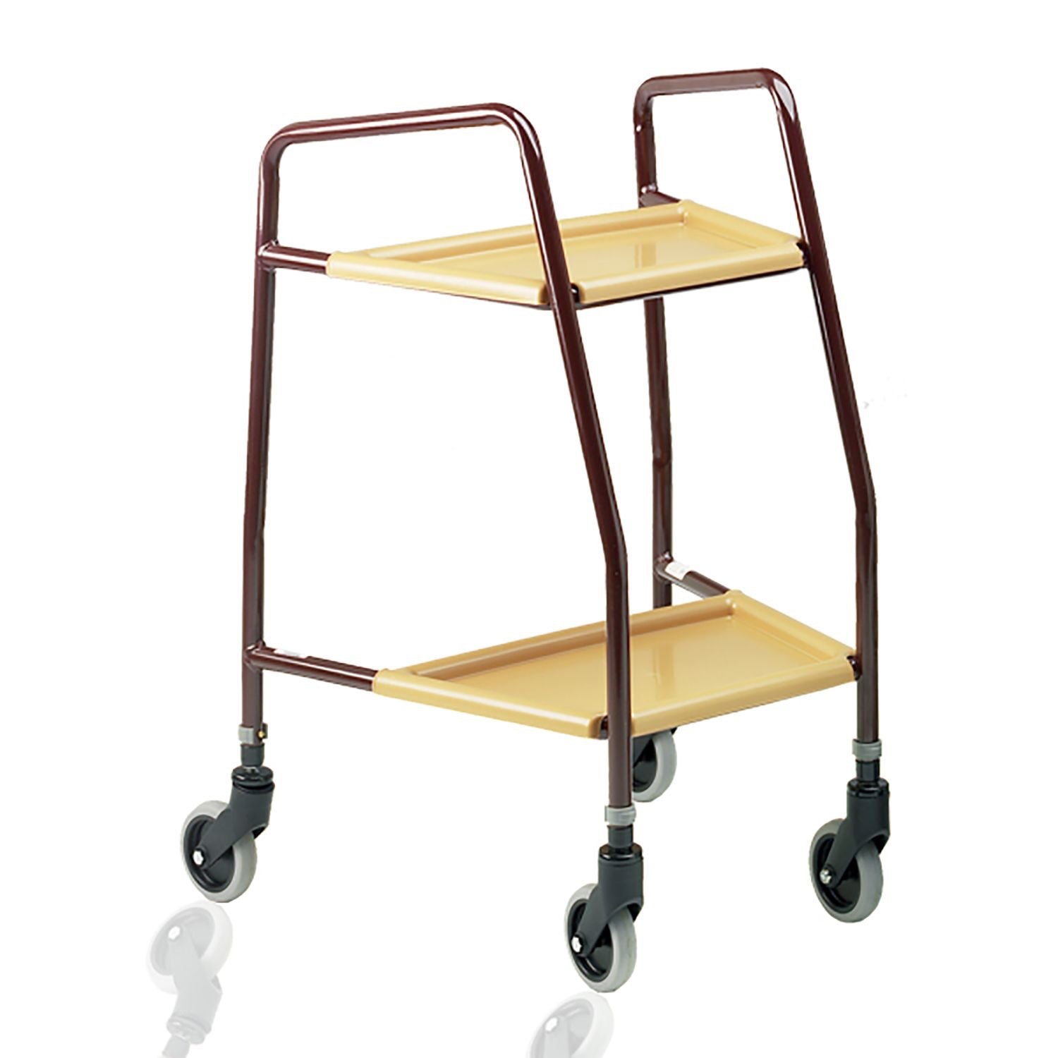 Roma Heigh Adjustable Nesting Trolley With Detachable Plastic Trays