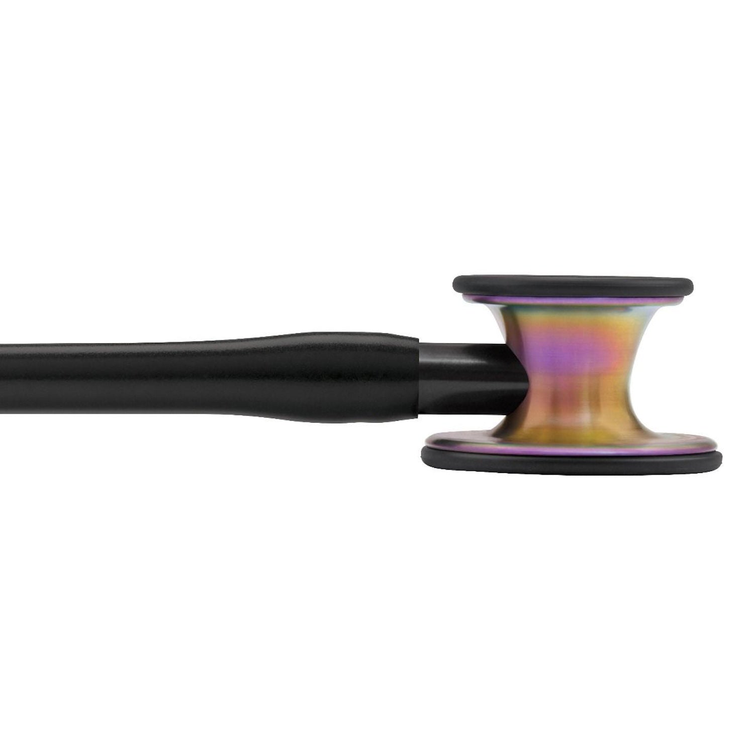 3M Littmann Cardiology IV Stethoscope | Rainbow-Finish Chestpiece | Black Tube | 27 Inch (1)