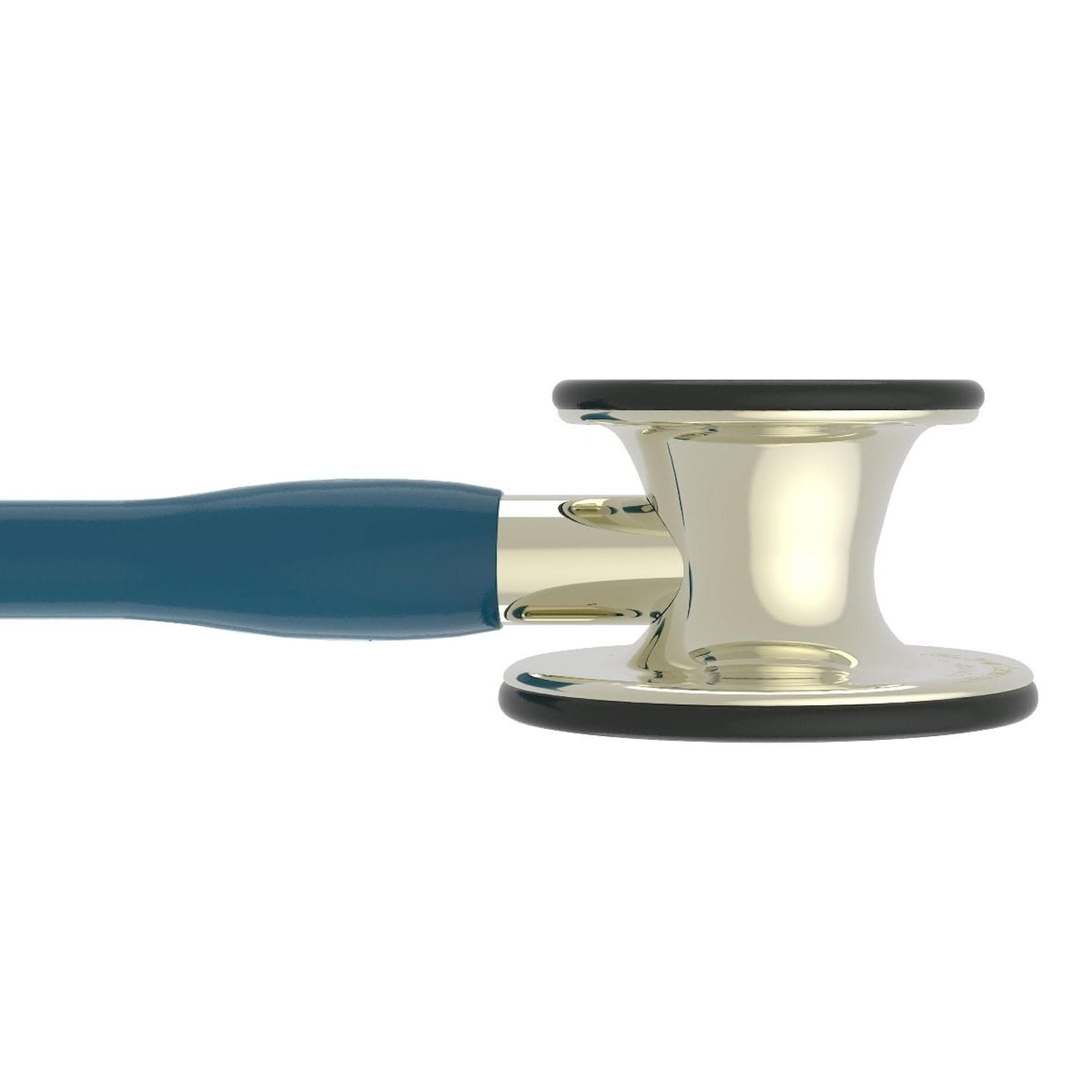 3M Littmann Cardiology IV Stethoscope | Champagne Chestpiece | Caribbean Blue Tube (3)