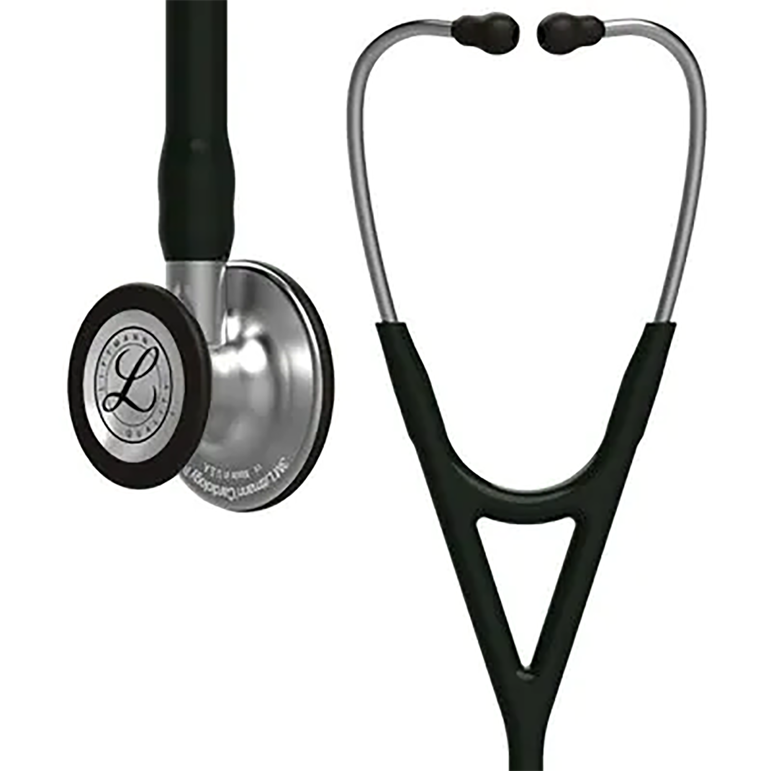 3M Littmann Cardiology IV Diagnostic Stethoscope | High Polish Smoke, Black Tube, Black Stem, Black Headset