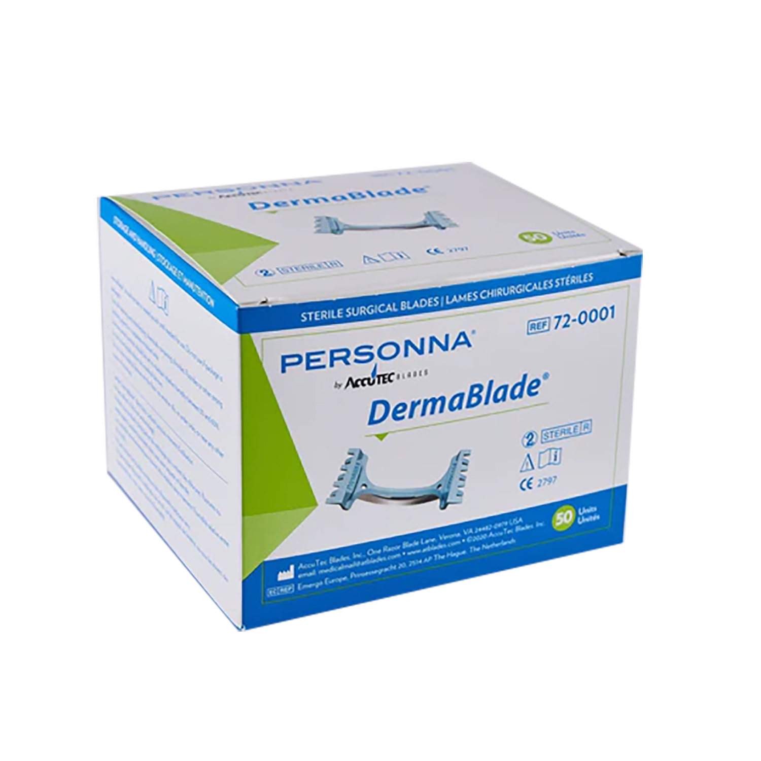 Personna DermaBlade Flexible | Pack of 50 (4)