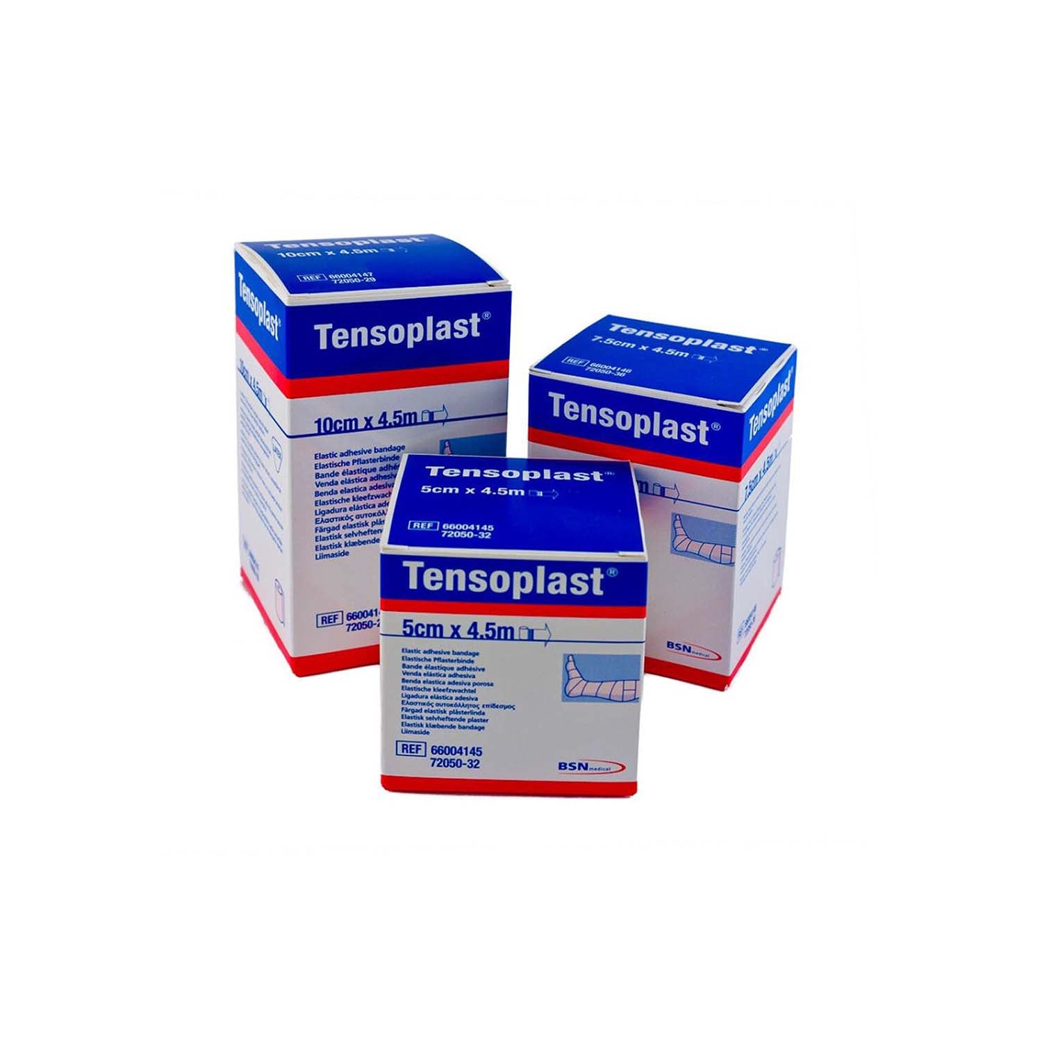 Tensoplast Elastic Adhesive Bandage | 5cm x 4.5m | Stretched