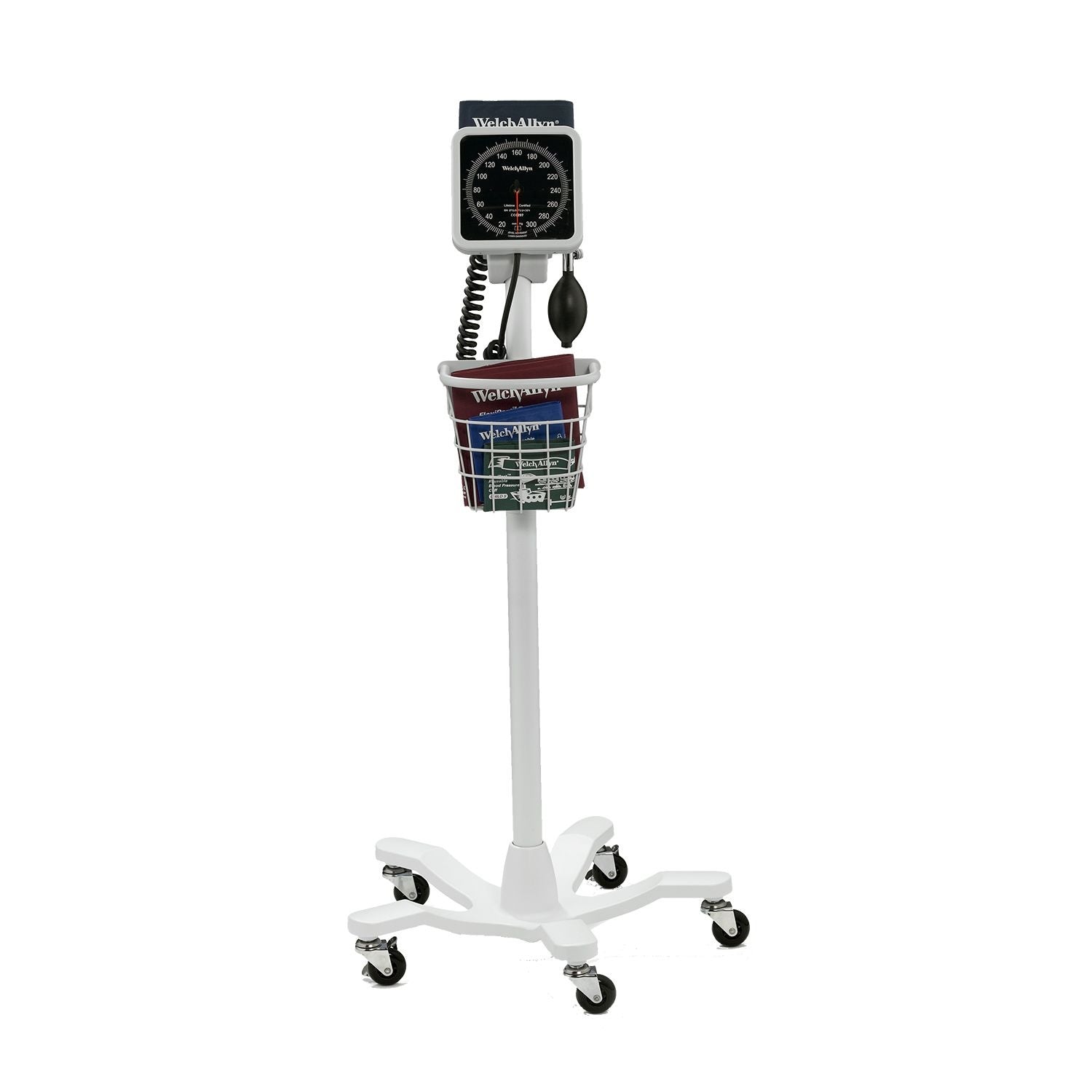 Welch Allyn 767 Aneroid BPM & Mobile Stand