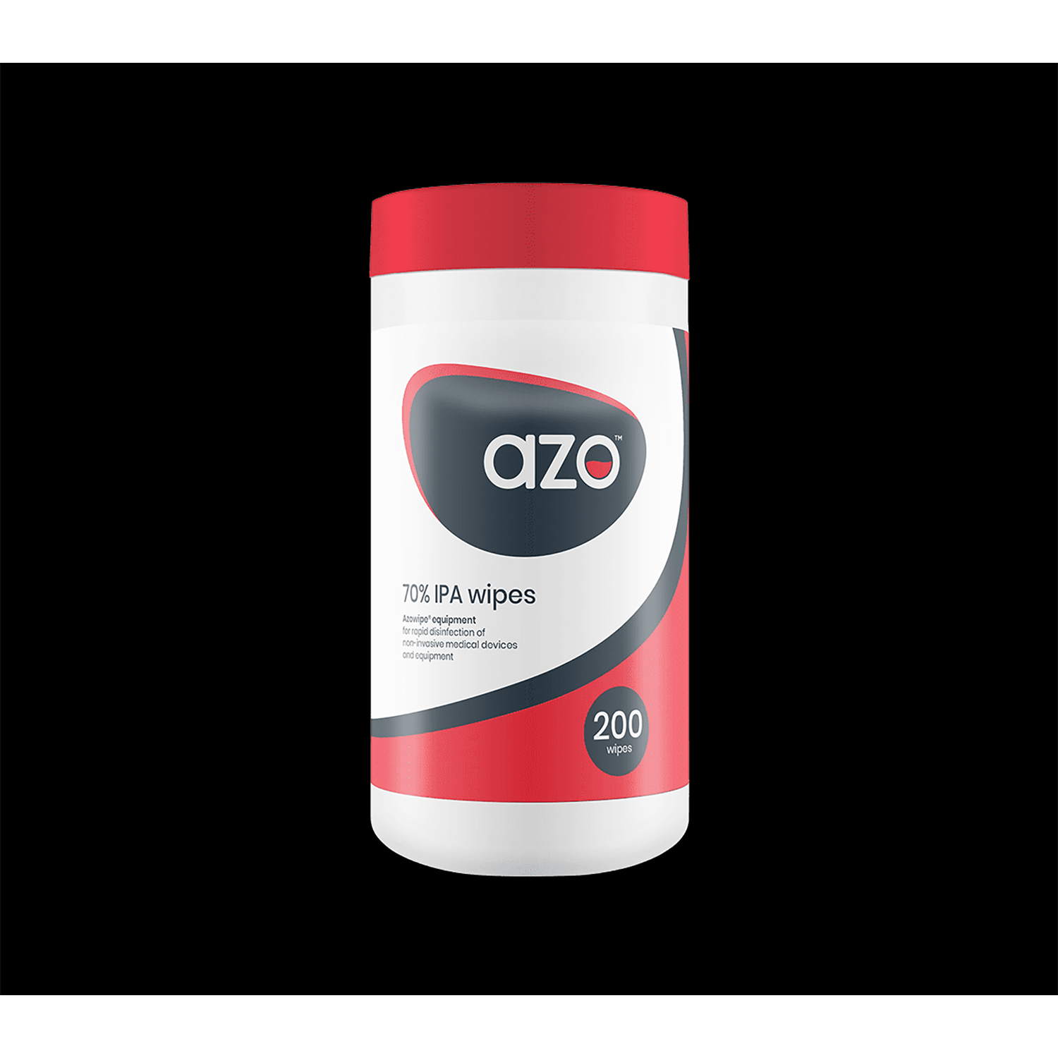Azo 70% IPA Disinfectant Wipes | Pack of 200 Wipes