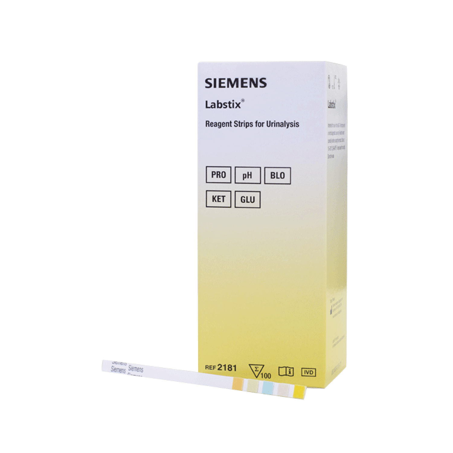 Siemens Labstix Reagent Strips for Urinalysis | Pack of 100