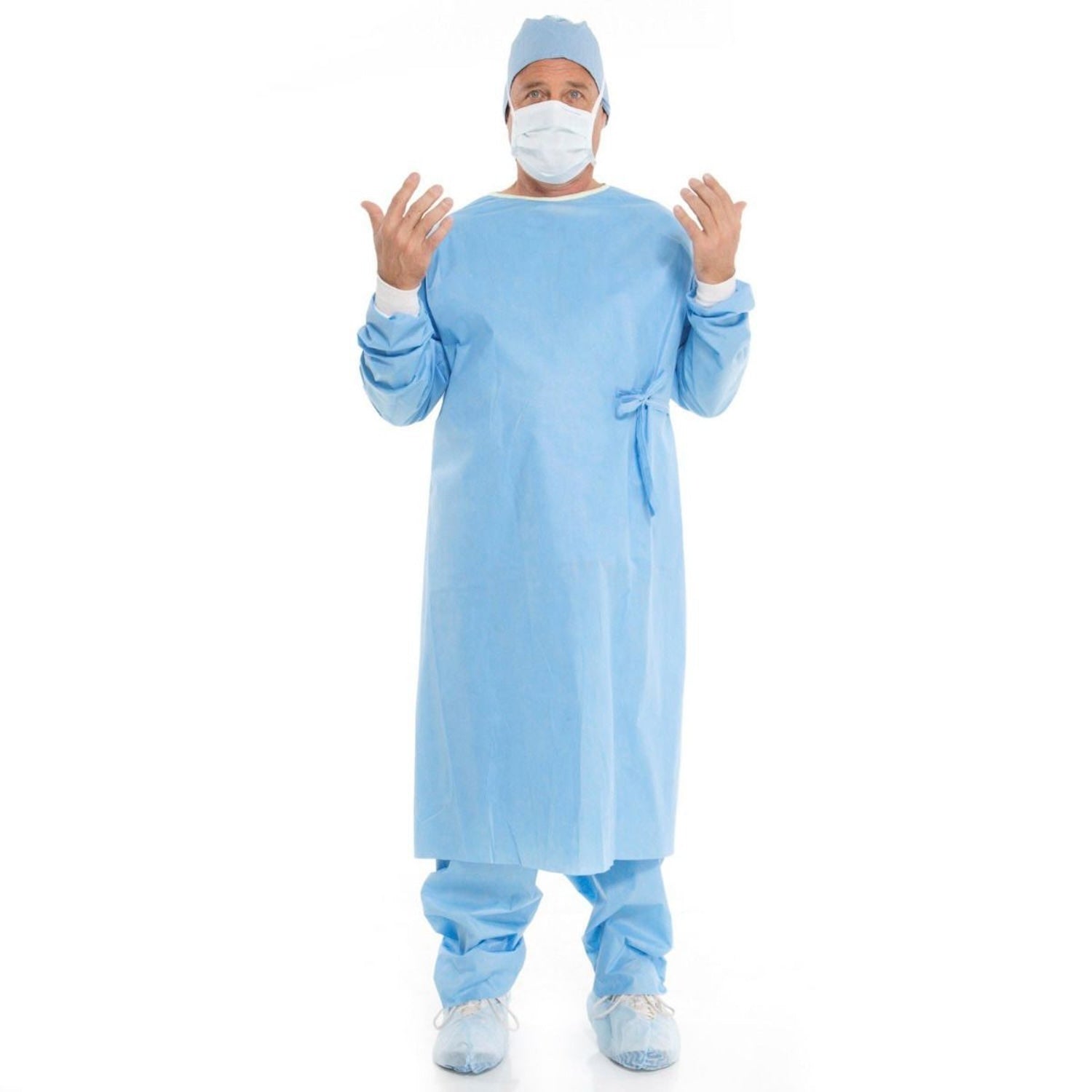 Halyard Sterile Gown | Large | XLong with Towel  | Pack of 34