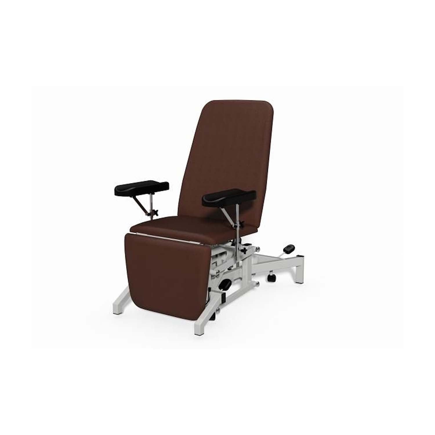 Plinth 2000 Model 93B Phlebotomy Chair | Hydraulic | Cocoa