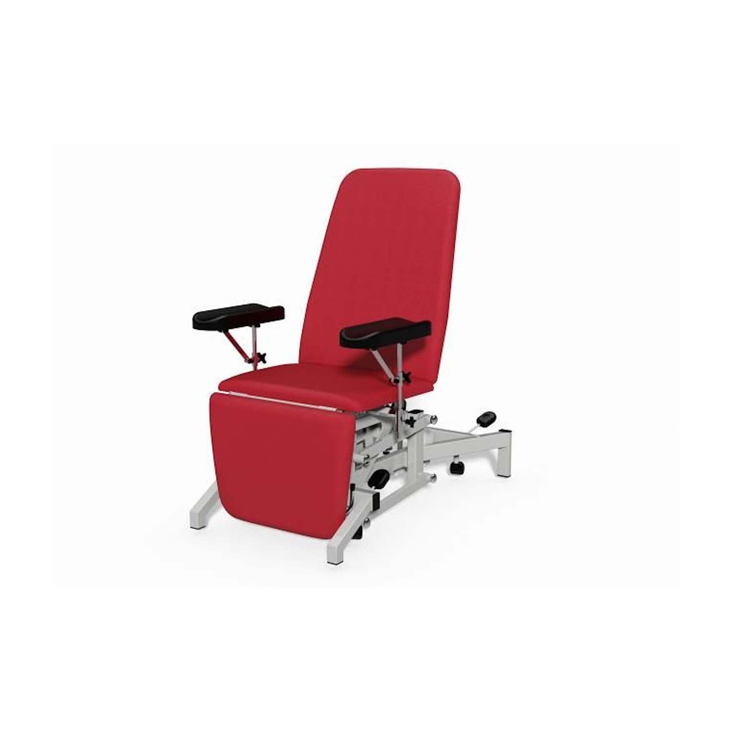 Plinth 2000 Model 93B Phlebotomy Chair | Hydraulic | Pillarbox