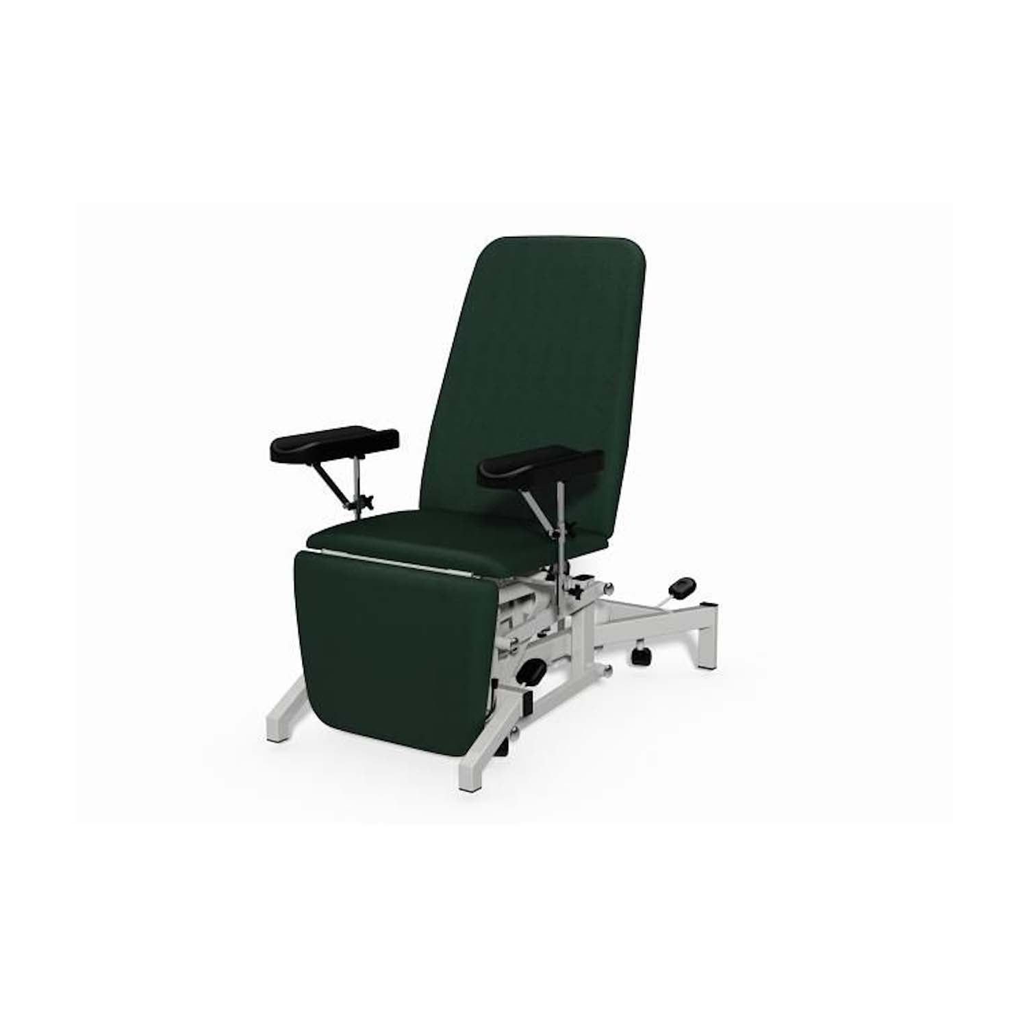 Plinth 2000 Model 93B Phlebotomy Chair | Hydraulic | Rainforest