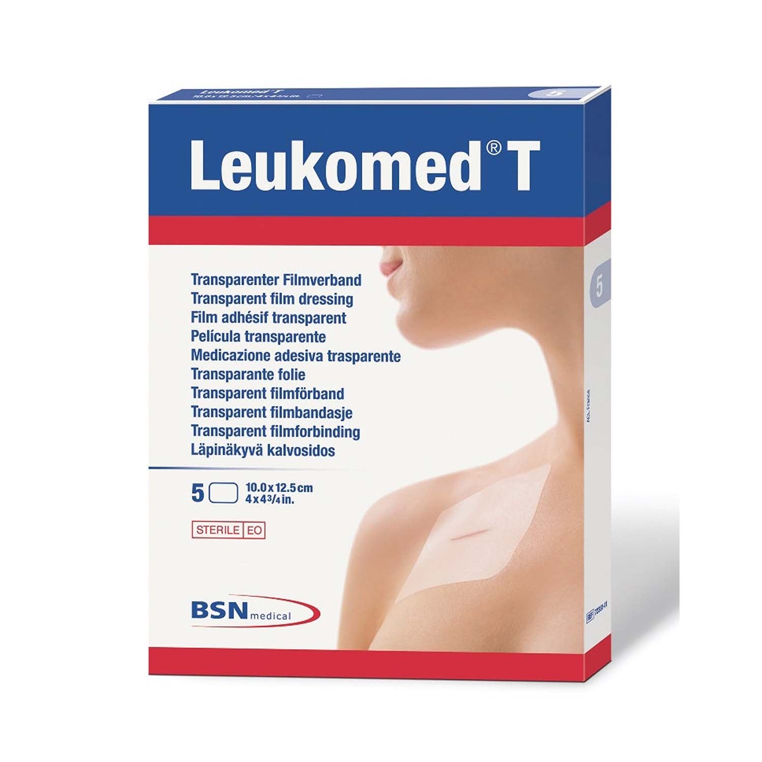 Leukomed Dressings | T, Transparent Film Dressing | 10cm x 25cm | Pack of 50