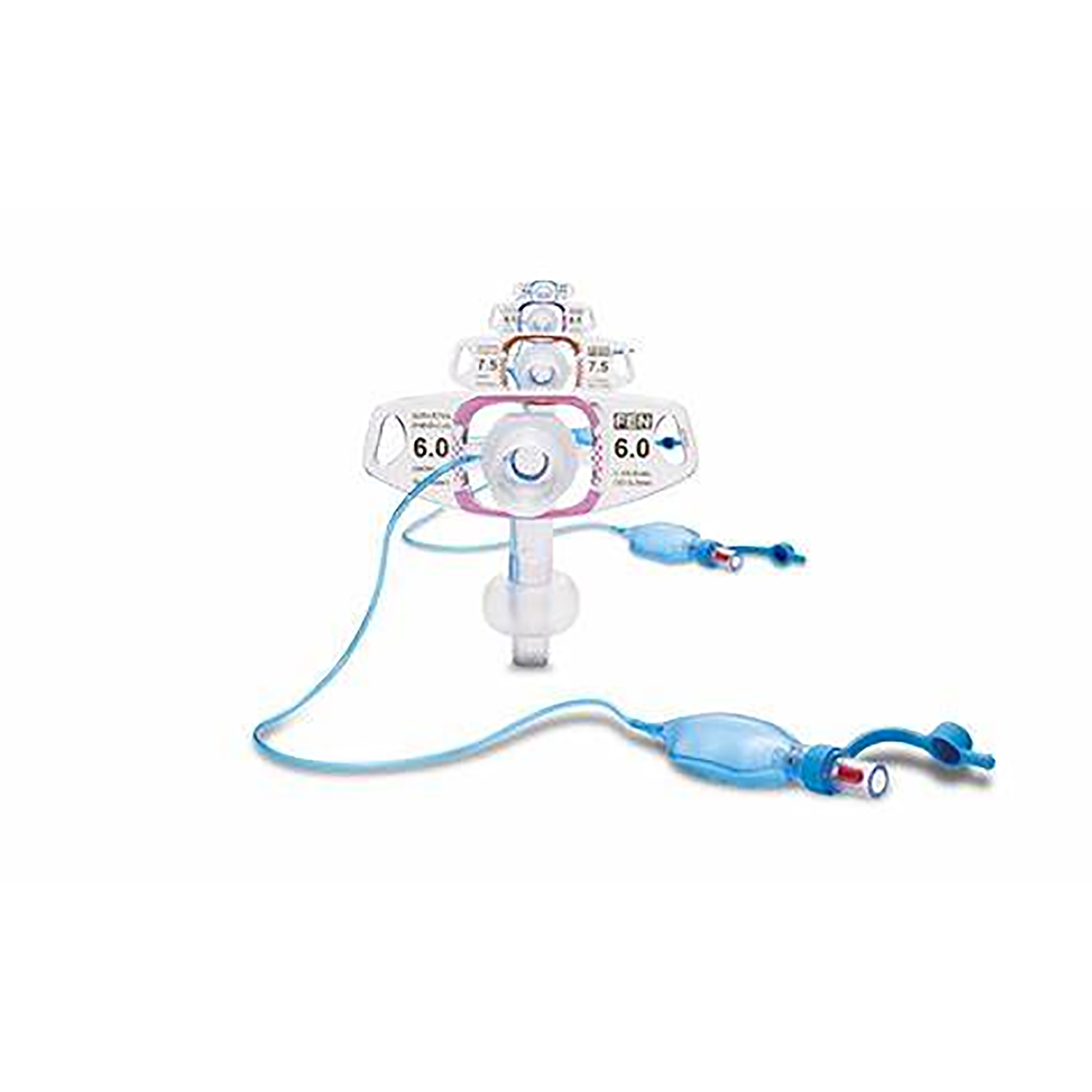 BLUselect Tracheostomy Tubes | 7.5 | Fenestrated | Pack of 2