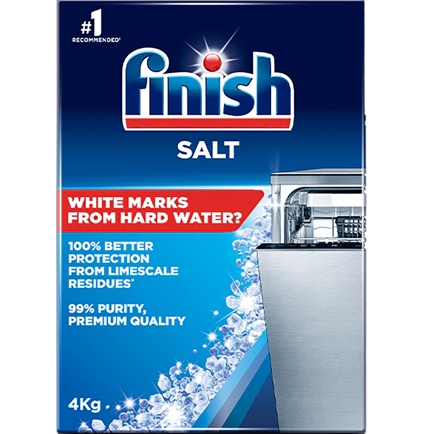 Finish Dishwasher Salt | 4kg | Single