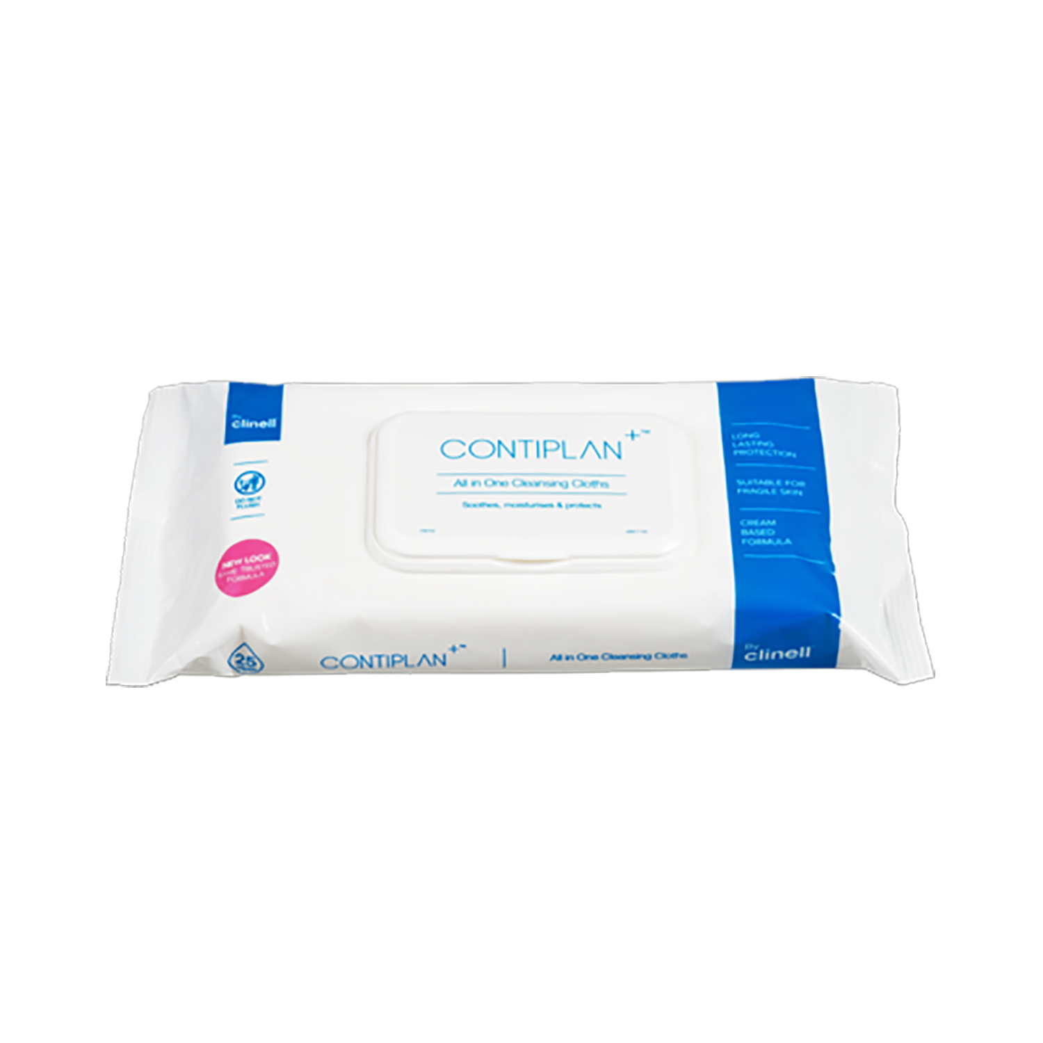 Clinell Contiplan All-in-One Cleansing Cloths | Packet of 25