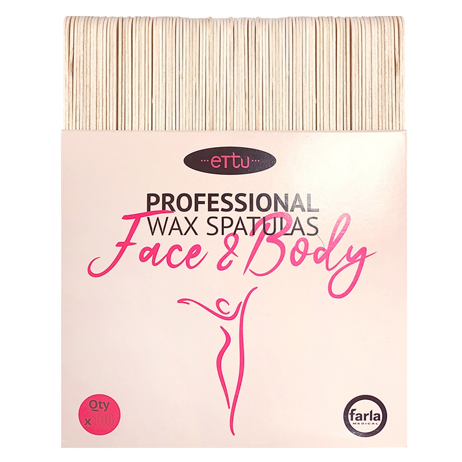 Madamn Professional Wax Spatulas | Pack of 100 (2)