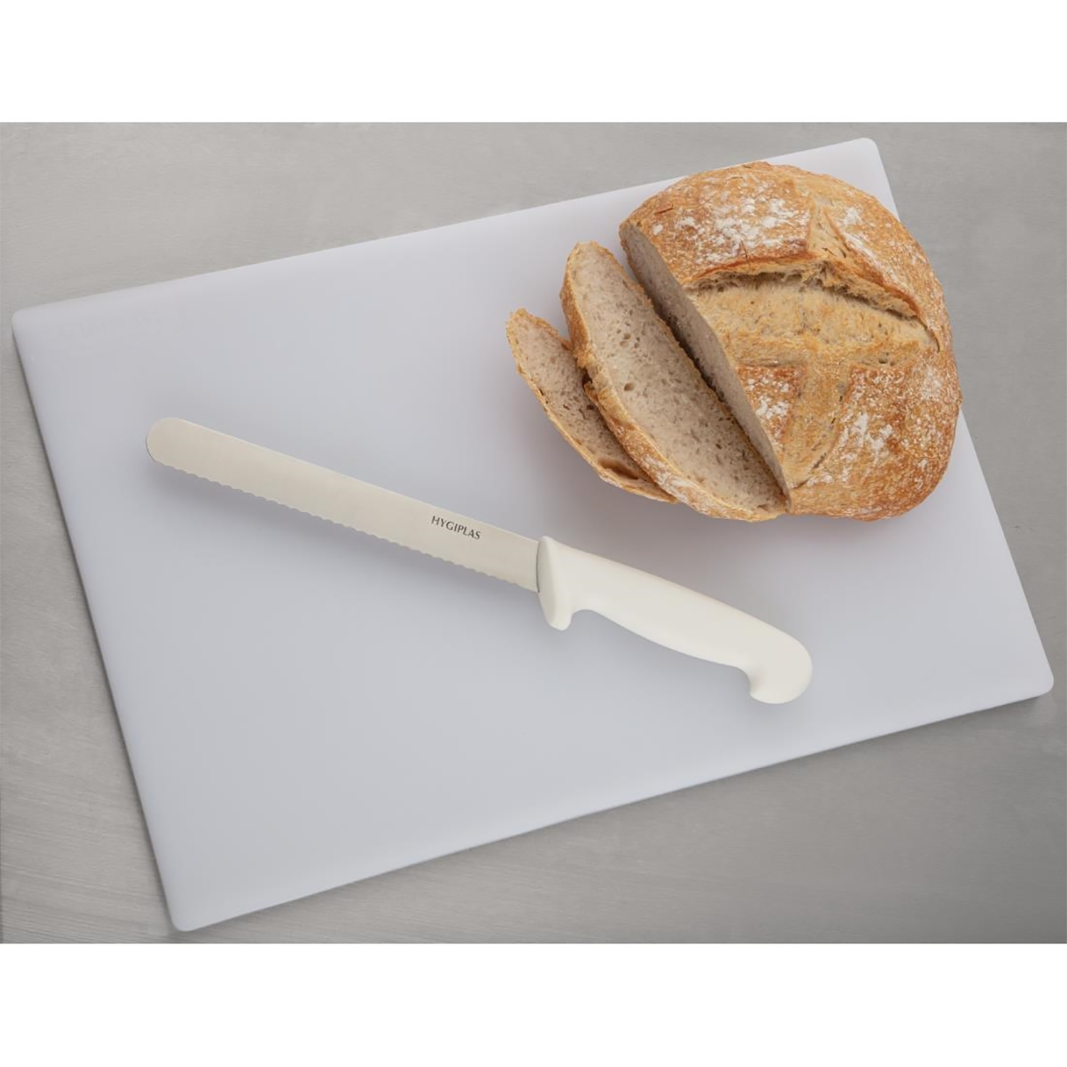 Hygiplas Low Density White Chopping Board | Standard | Single (5)