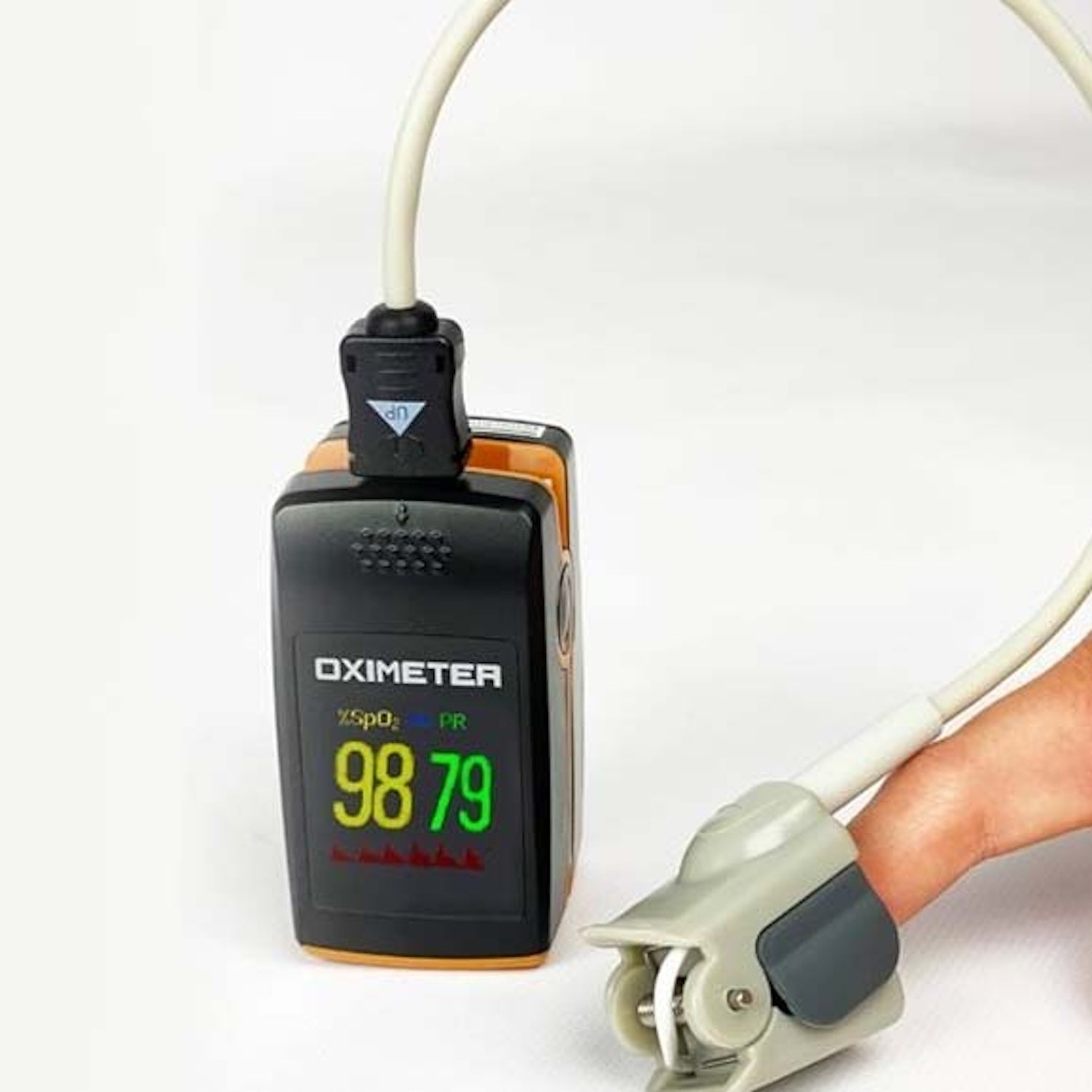 Creative PC-60E Finger Pulse Oximeter with Additional Paediatric Clip Sensor (1)