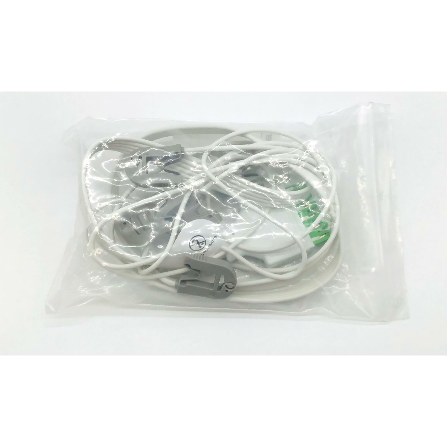 Disposable ECG cable | 5-Wire | Single Pin Conn | IEC2 | 1.5m | Pack of  20 (1)