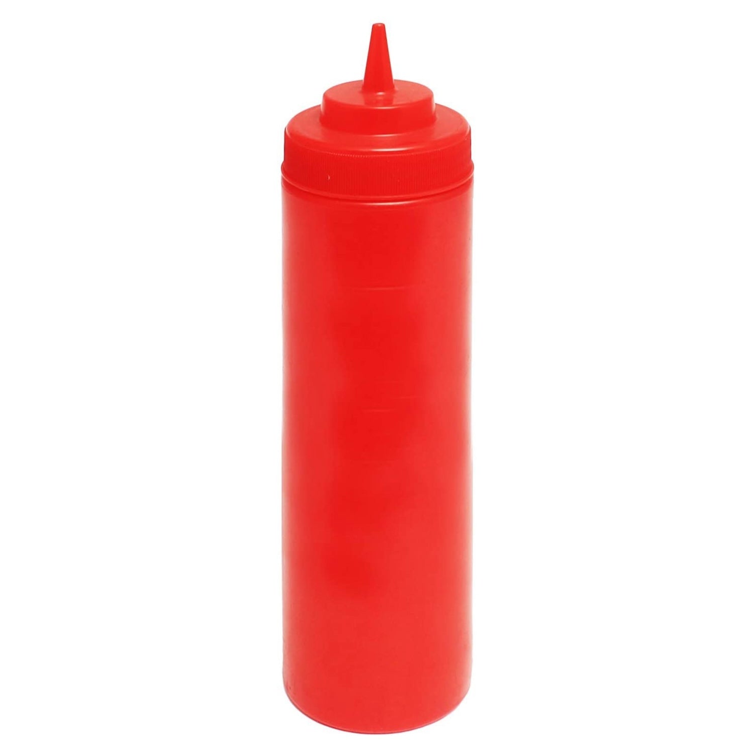 Wide Mouth Squeeze Bottle |710ml | Red | Pack of 6 (1)