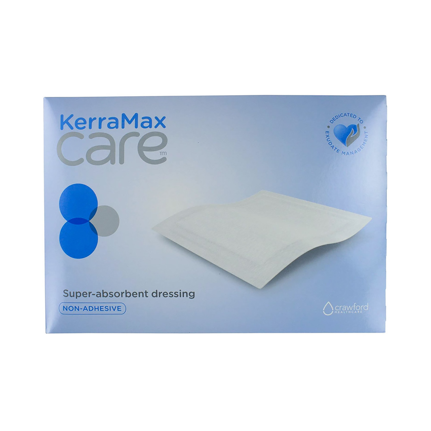 KerraMax Care Non-Adhesive | Super Absorbent | Sterile Dressing | 20 x 22cm | Pack of 10