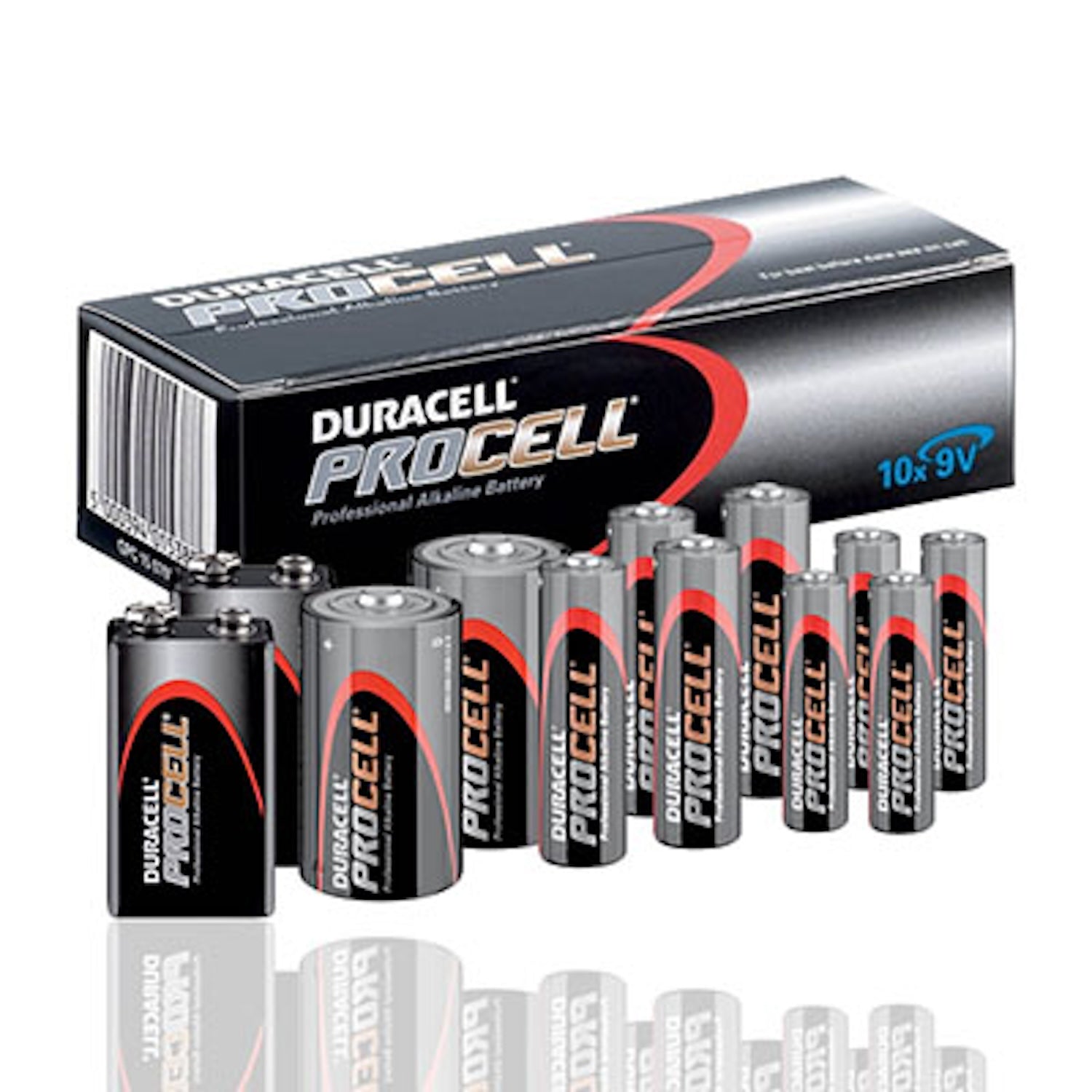 Duracell Procell D | Pack of 10