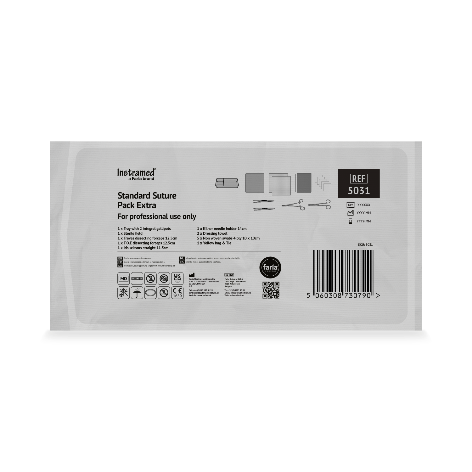 Instramed Standard Extra Suture Pack (1)