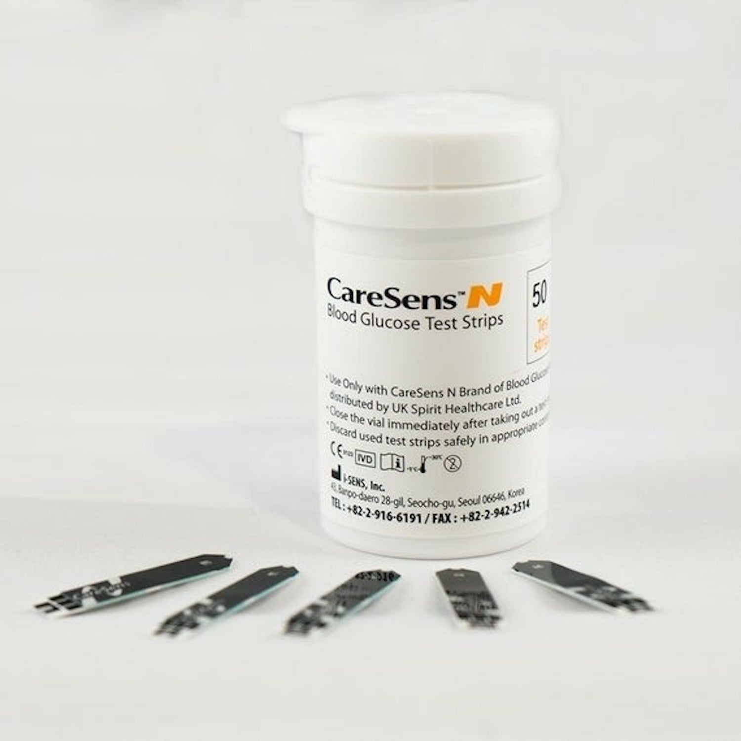 CareSens Glucose Monitor Glucose Strips | Pack of 50