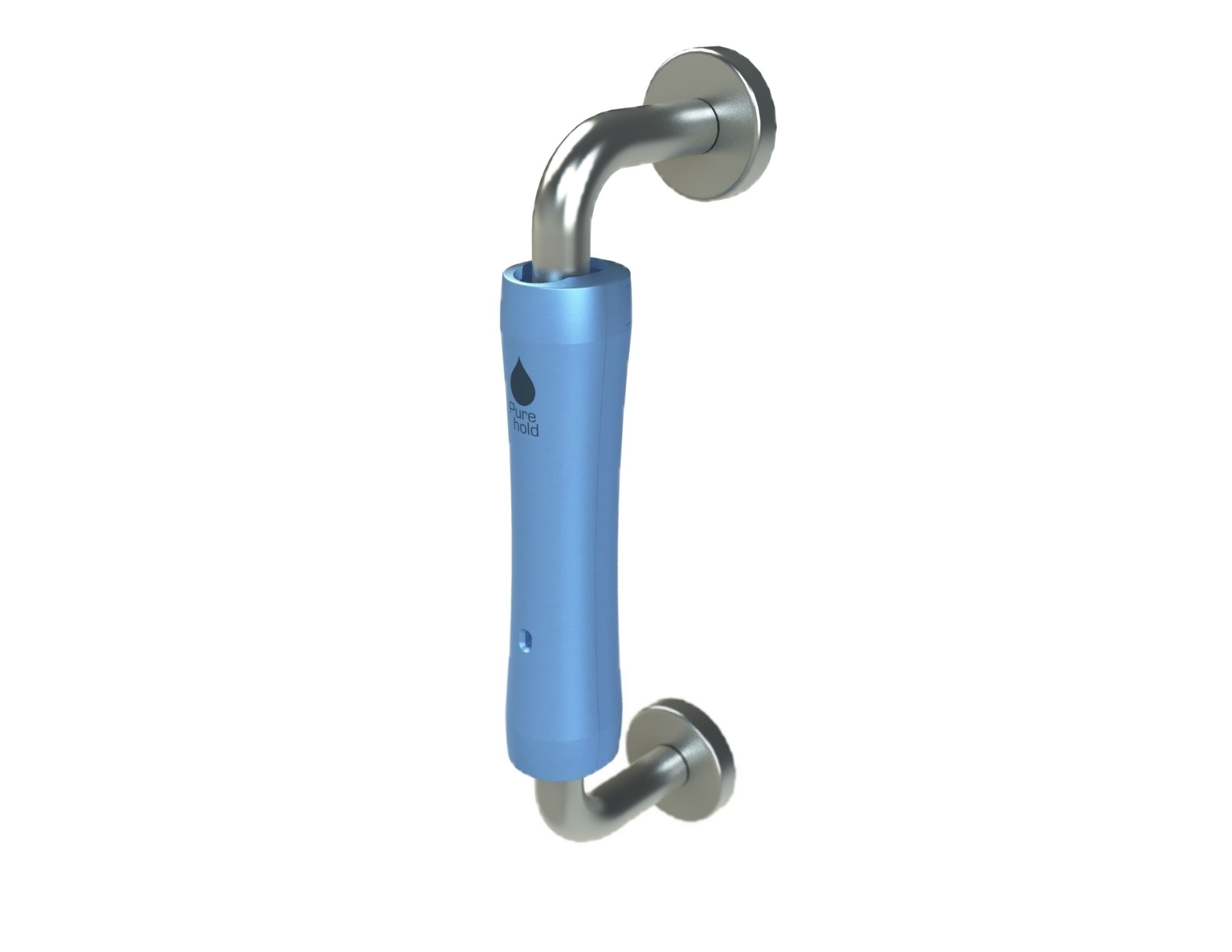 Purehold Pull Antibacterial Pull Handle Cover | Blue