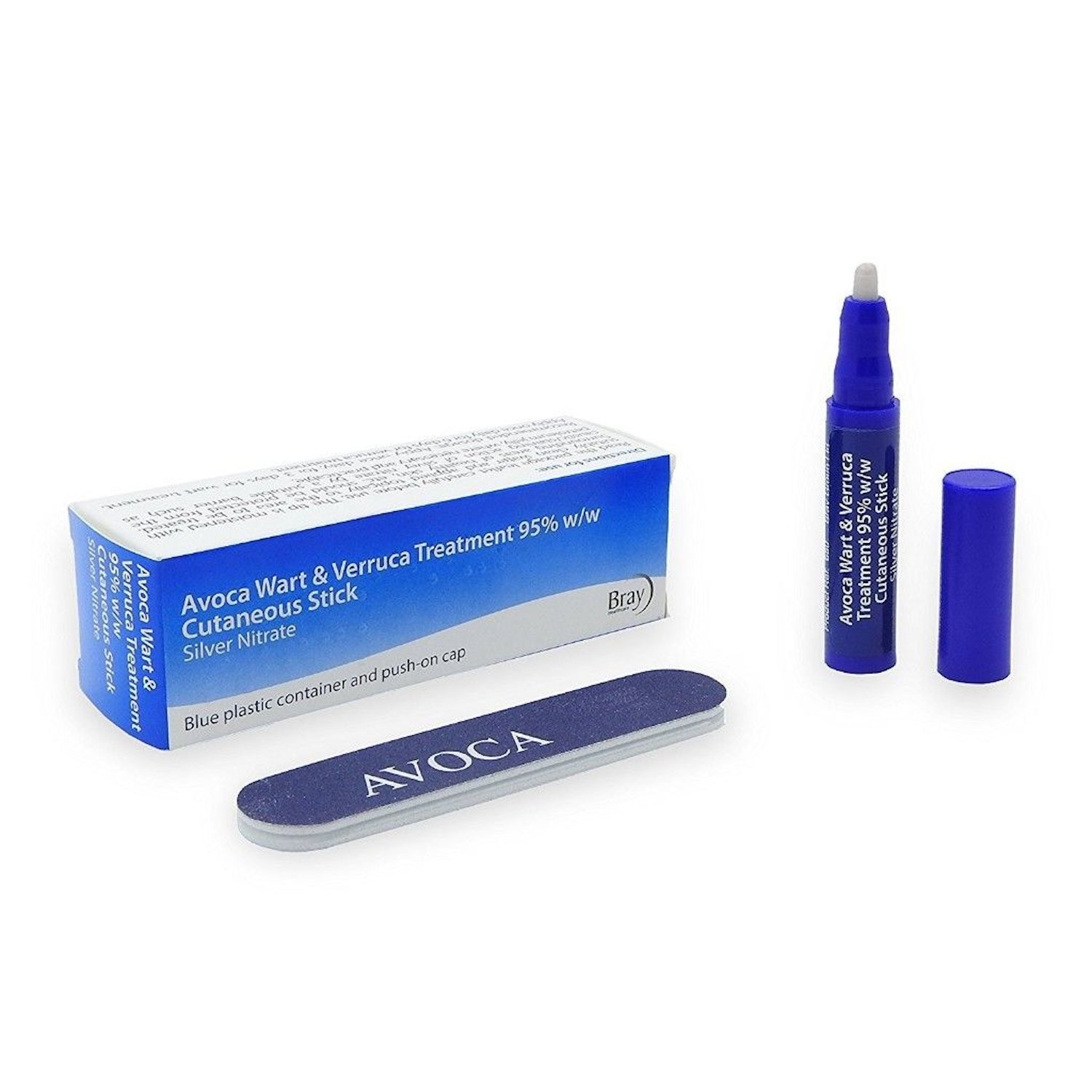 Avoca Wart & Verruca Treatment Pencil (Silver Nitrate) | P | 95% | Cutaneous Stick | Pack of 1
