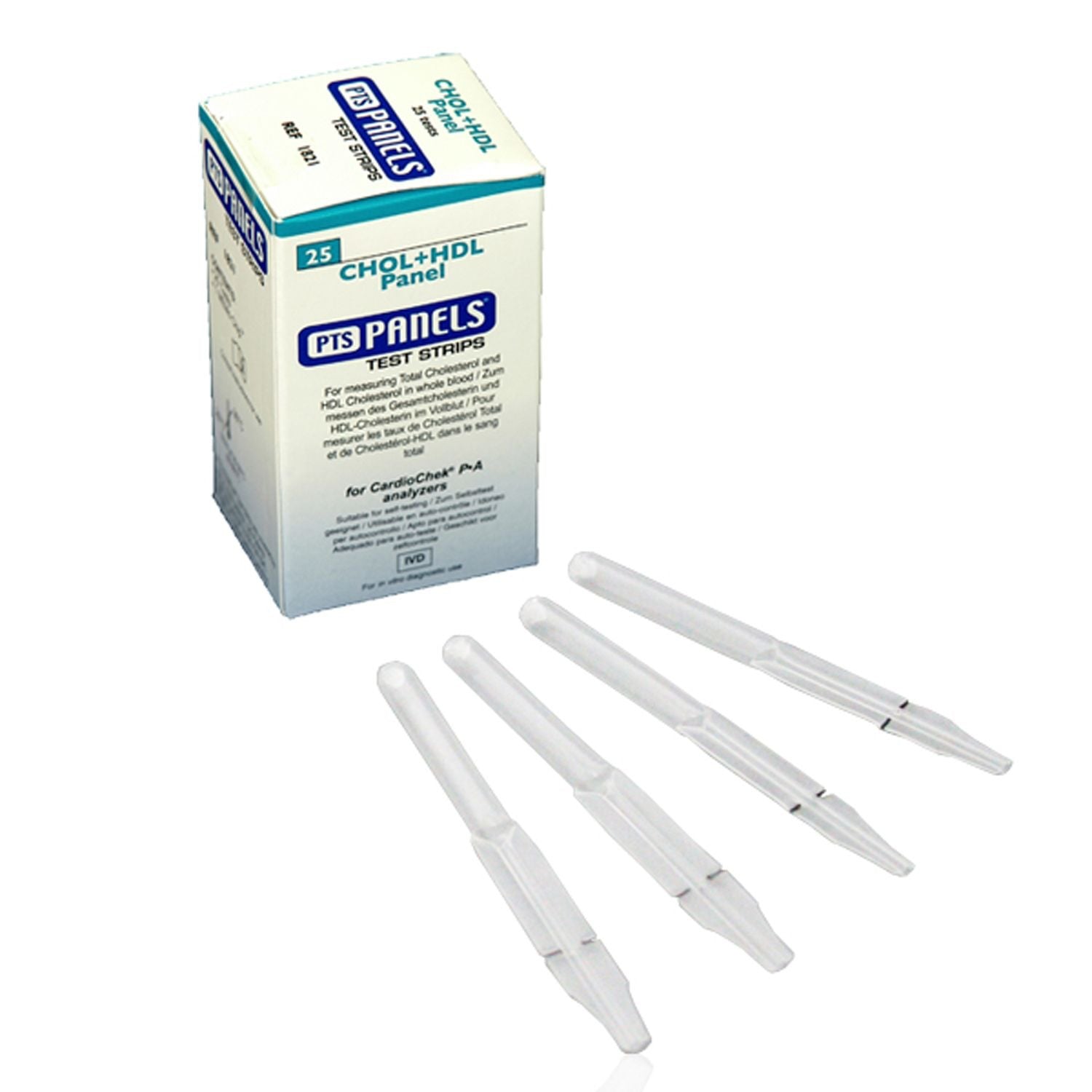Cholesterol & HDL Duo Strips x25 & 30ul Pipette (25 Tests)