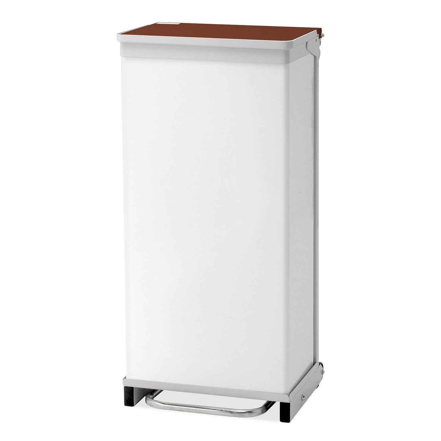 Bristol Maid 90L Hands Free & Silent Closing Bin | Brown Lid