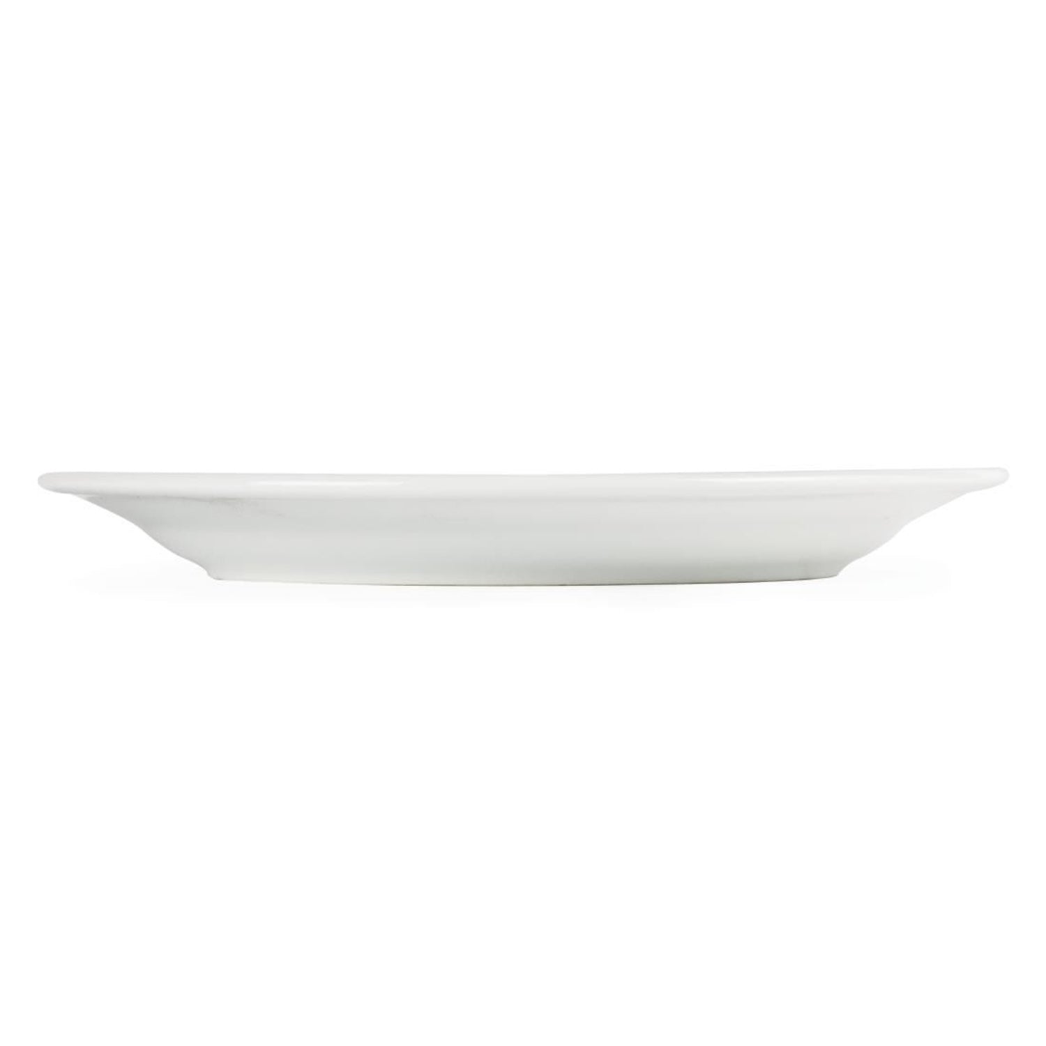 Plate Wide Rimmed 230(Ø)mm/ 9" | White | Pack of 12 (1)