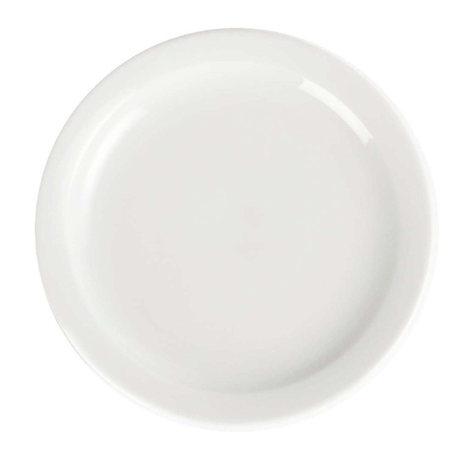 Plate Narrow Rimmed 202(Ø)mm/ 9" | White | Pack of 12 (2)