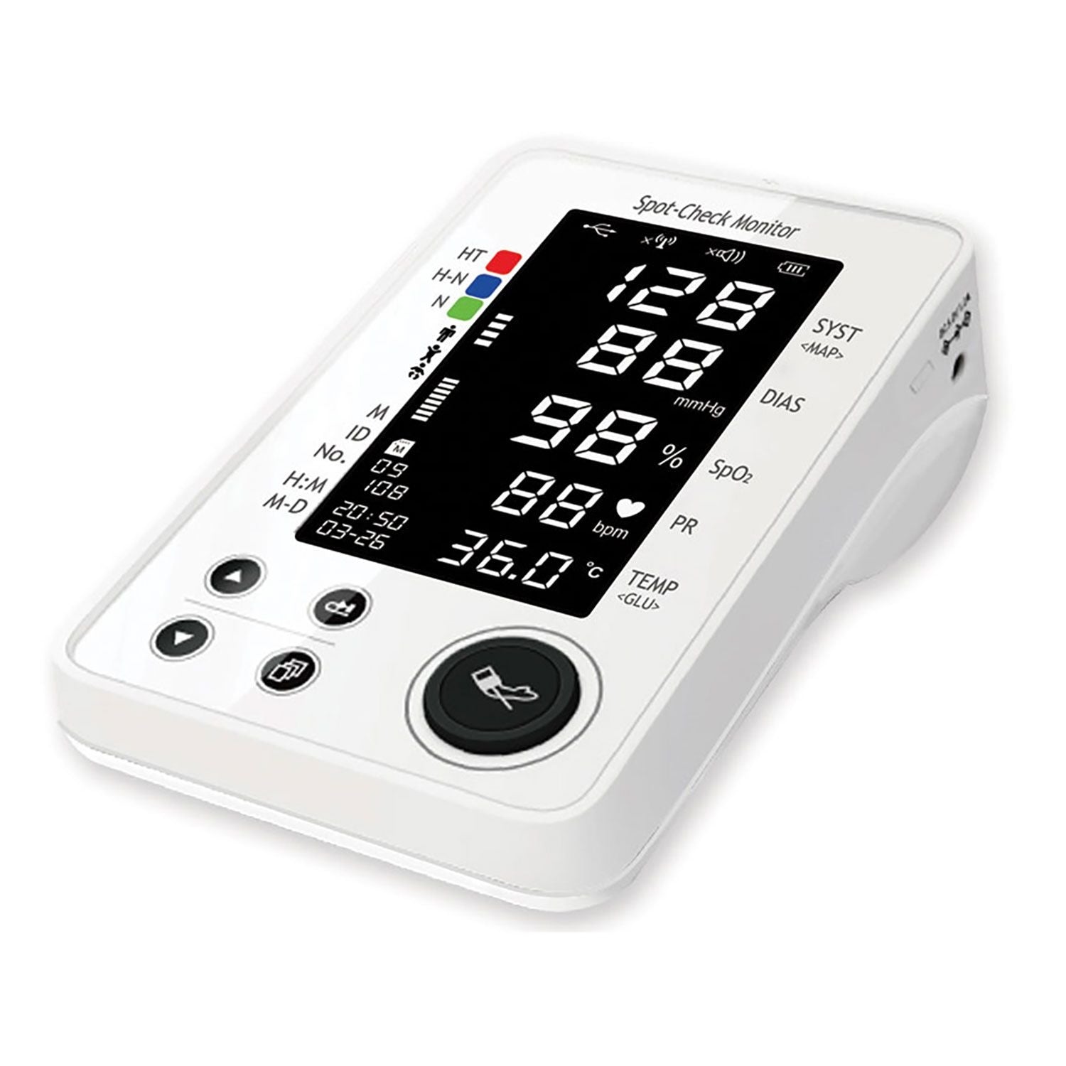 Creative PC-303 Multi-Parameter Monitor, Bluetooth, SpO2, NIBP, Temperature (Single)