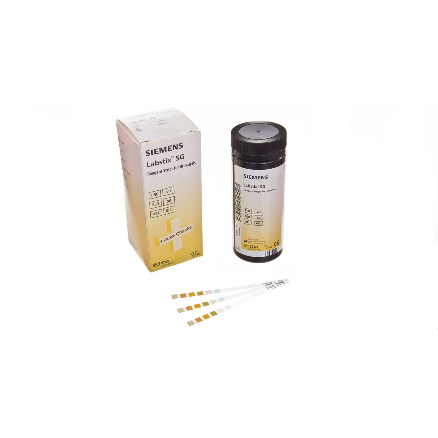 Siemens Labstix Reagent Strips for Urinalysis | Pack of 100 (1)