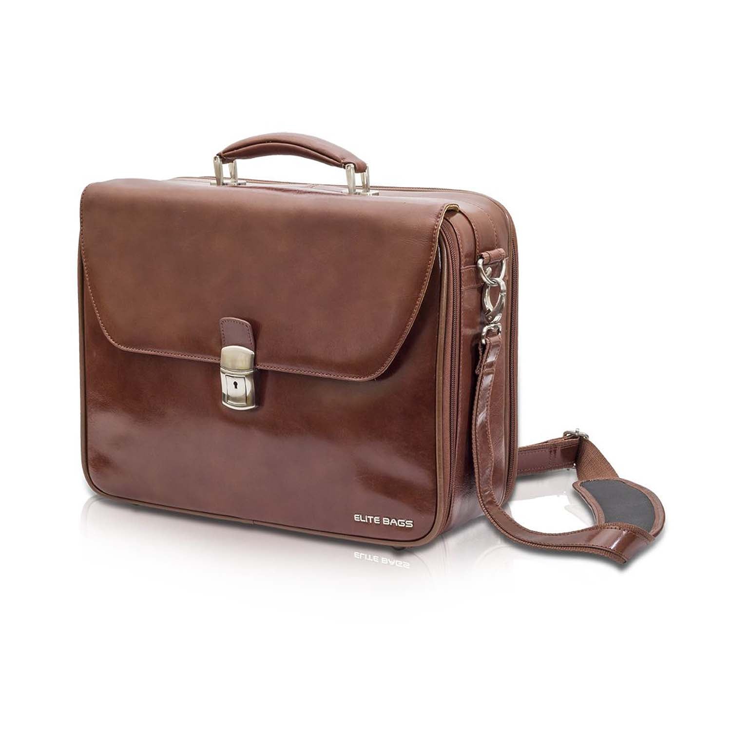Deluxe Doctor's Briefcase I Brown