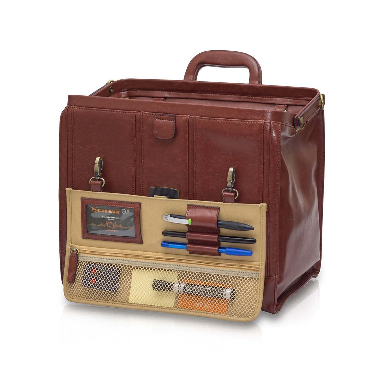 Doctor's Traditional Medical Case | Brown Leather (1)