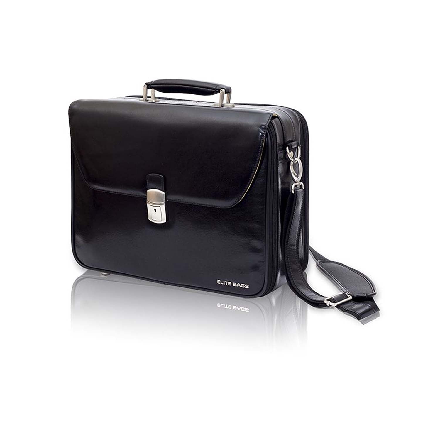 Deluxe Doctor's Briefcase I Black