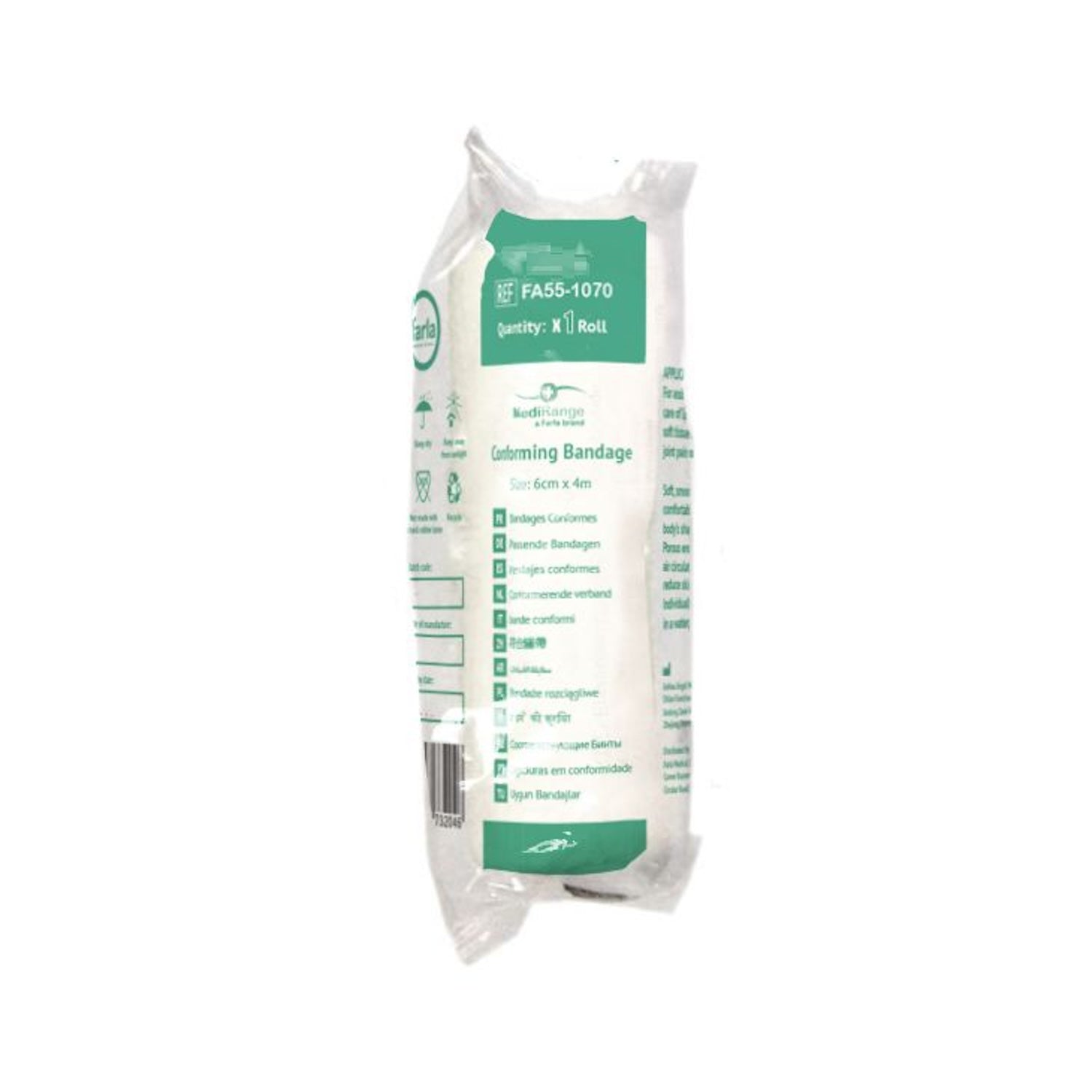 MediRange Conforming Bandage | 28gsm | 6cm x 4m | Single (1)
