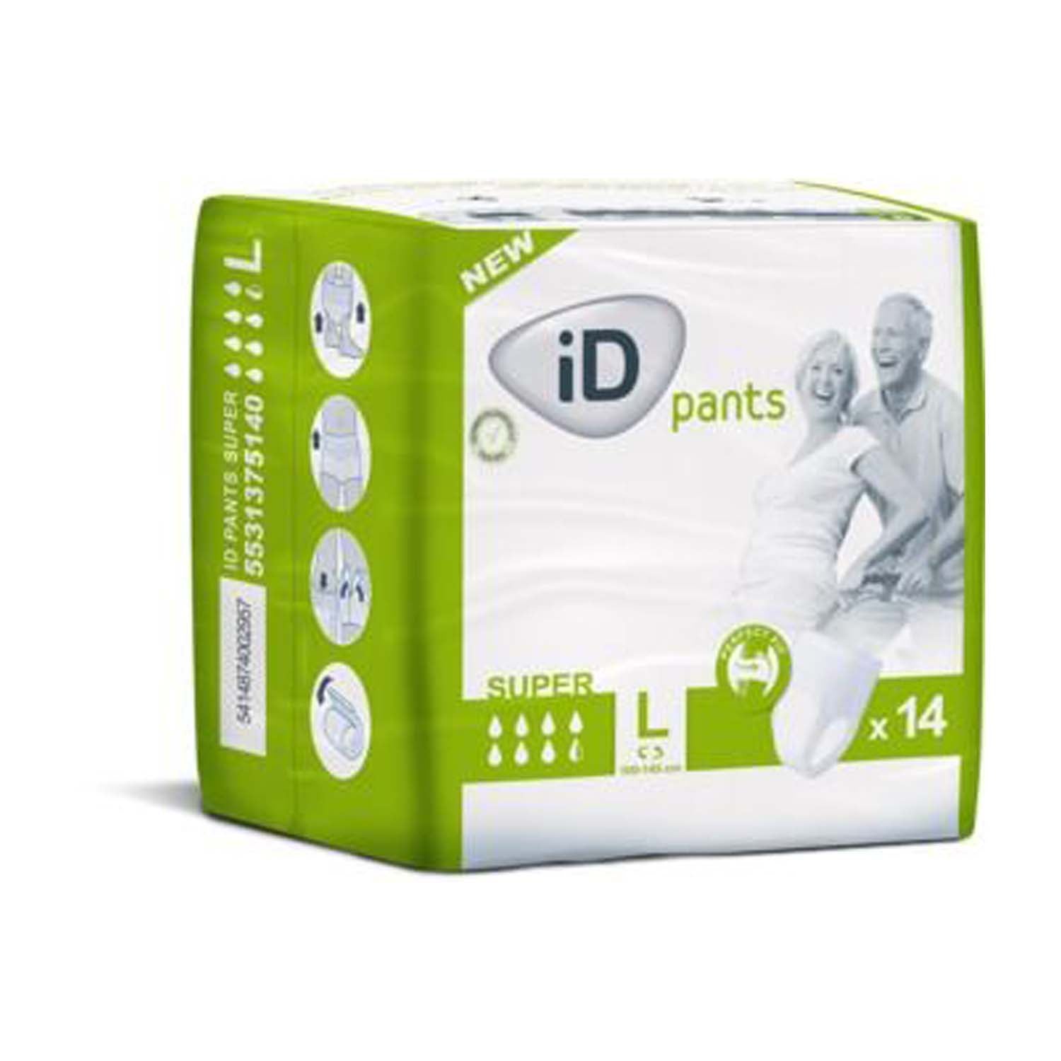 iD Pants Super | Large | Pack of 12