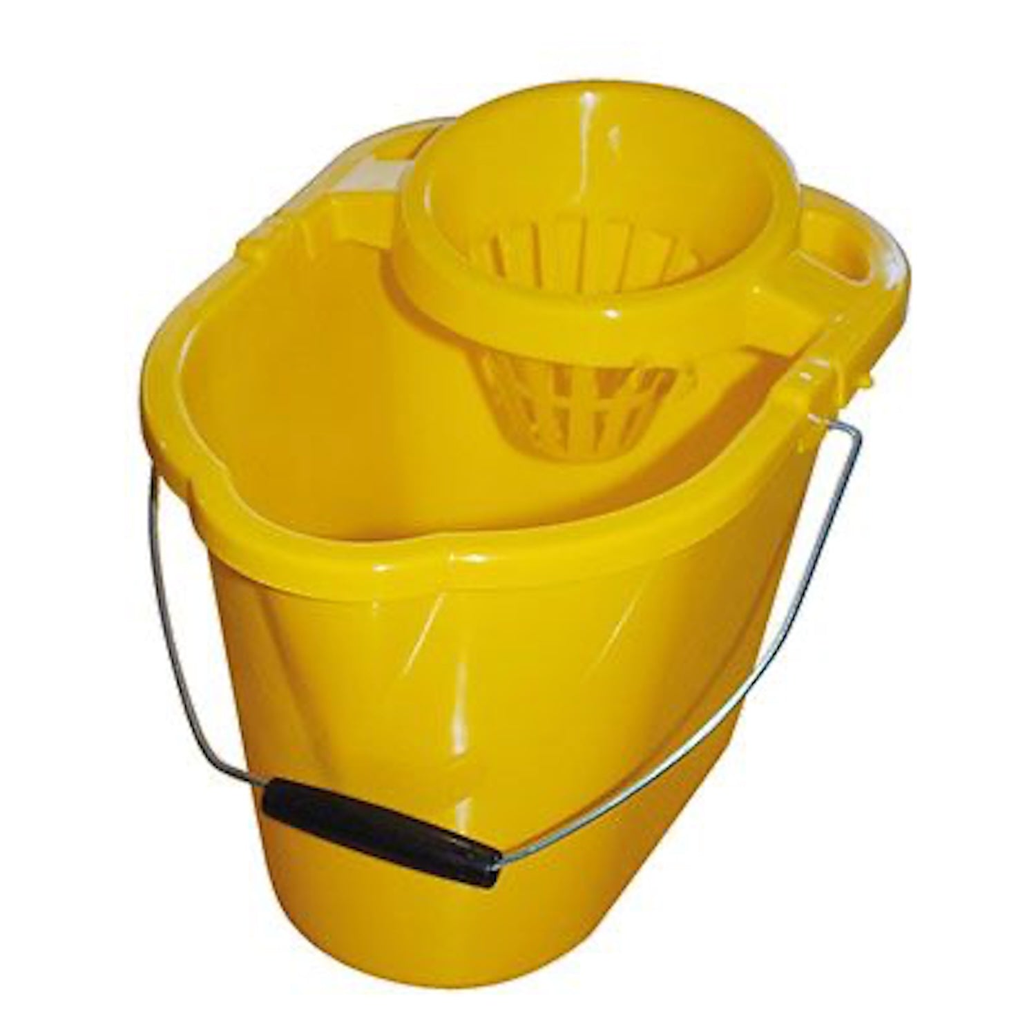 Mop Bucket with Wringer | Yellow