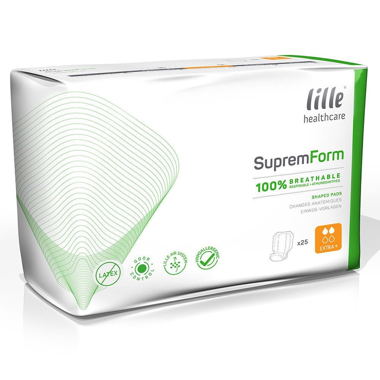 Lille Suprem Form Extra Plus | Pack of 100 (4 x 25 Packs)