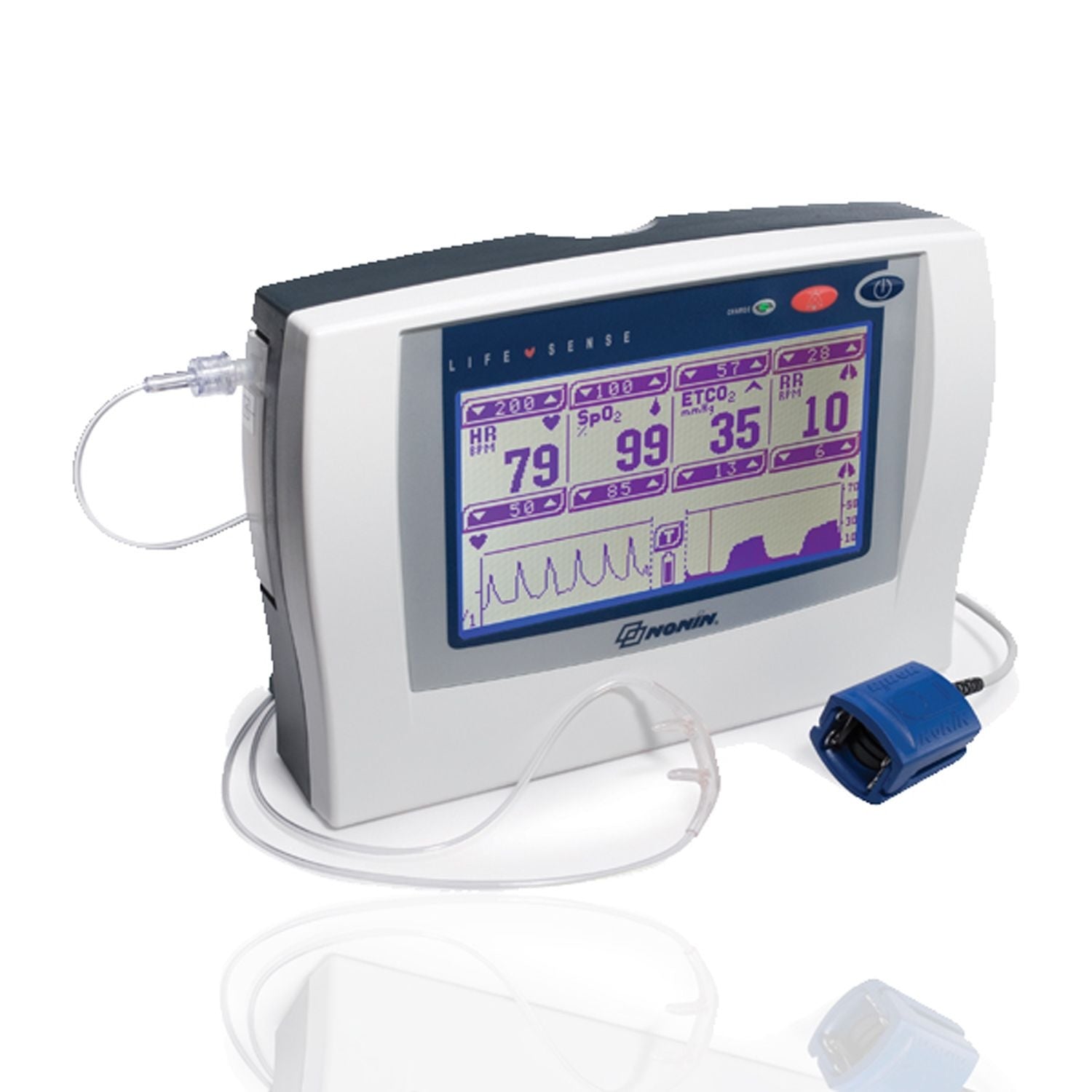 Medair LifeSense EtCO2 Monitor, mmHg Display