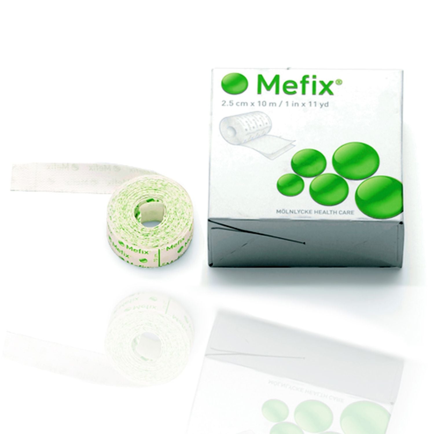 Molnlycke Mefix Adhesive Fabric Tape | 10cm x 10m | Roll x1