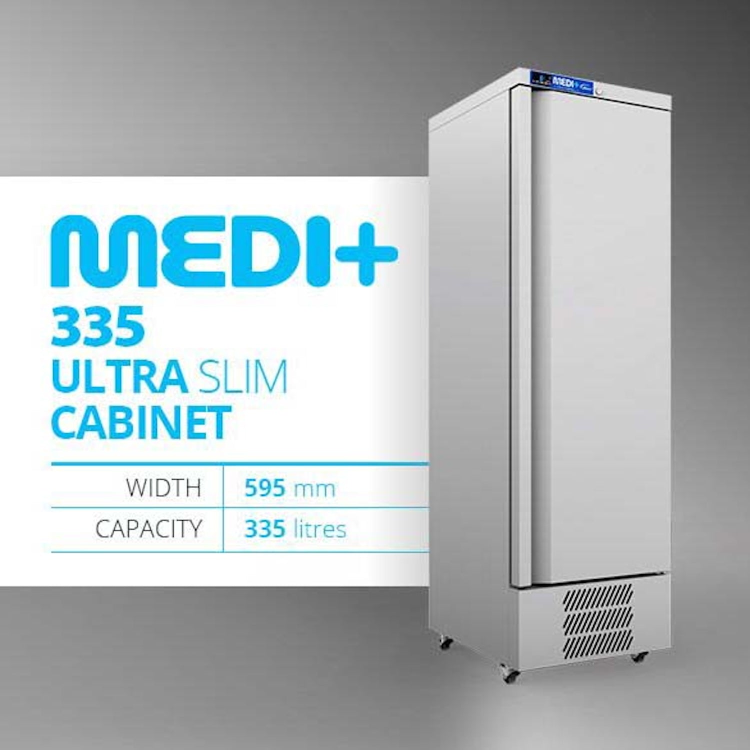 Medi+ Cabinet Fridge | 335L | Solid Door (4)