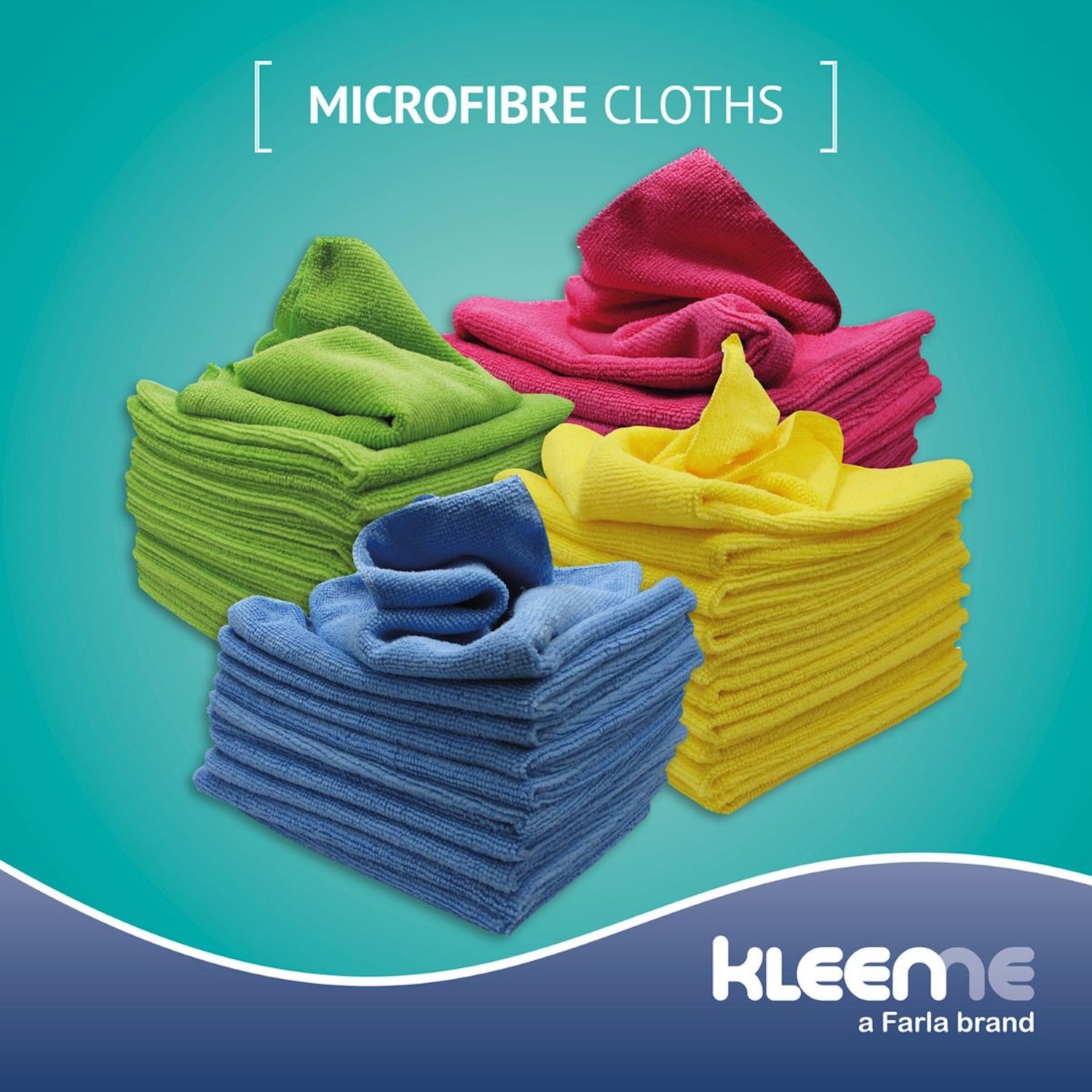 KleenMe Microfibre Cleaning Cloths | Pack of 10