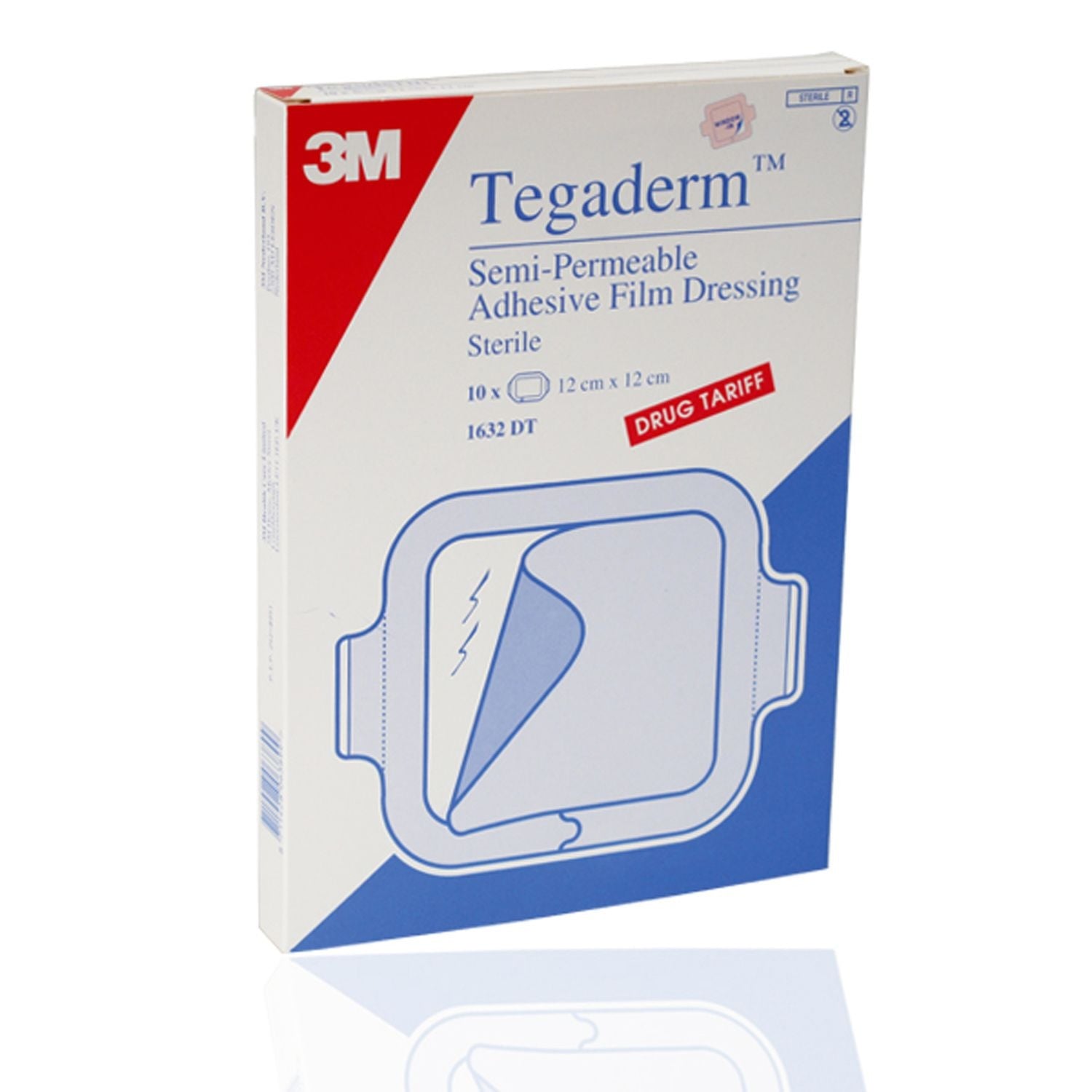 Tegaderm Film Dressing | Semi Permeable Adhesive | 15 x 20cm | Pack of 10