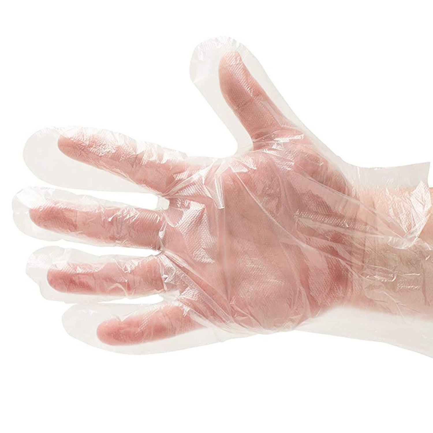 Polythene Disposable Gloves | Medium | Pack of 100 Pieces (1)