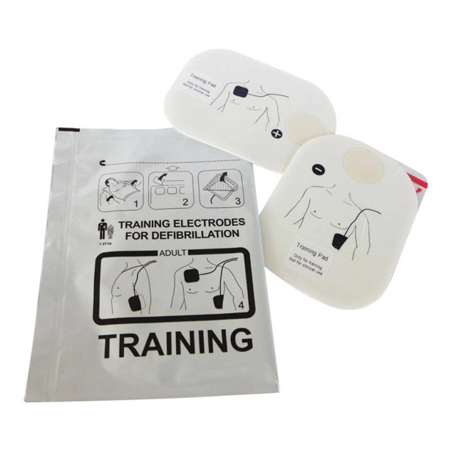 FRED easy AED Training Electrodes | Pack of 10 Pairs