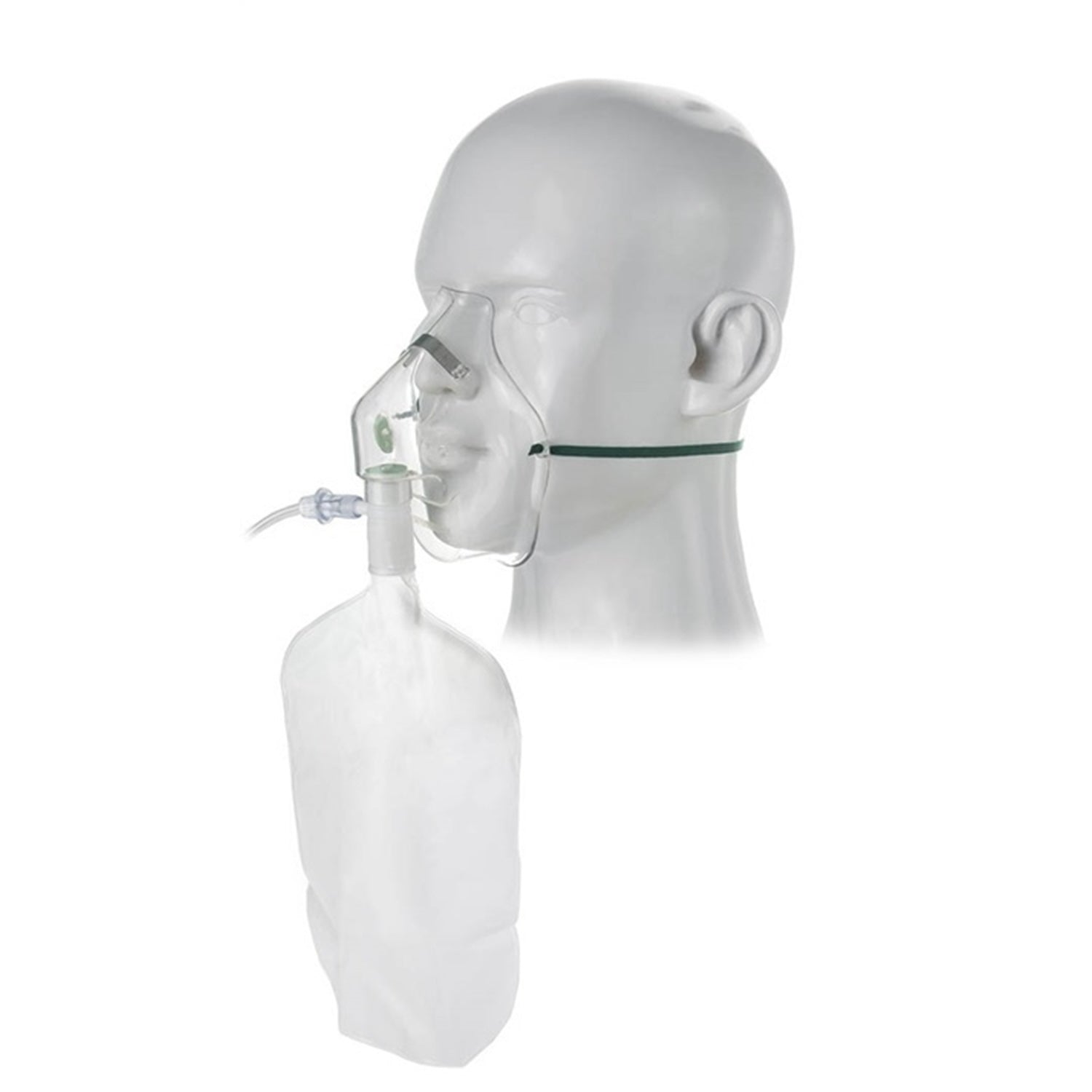 Adult High Concentration Oxygen Mask with Tube | 2.1m (4)